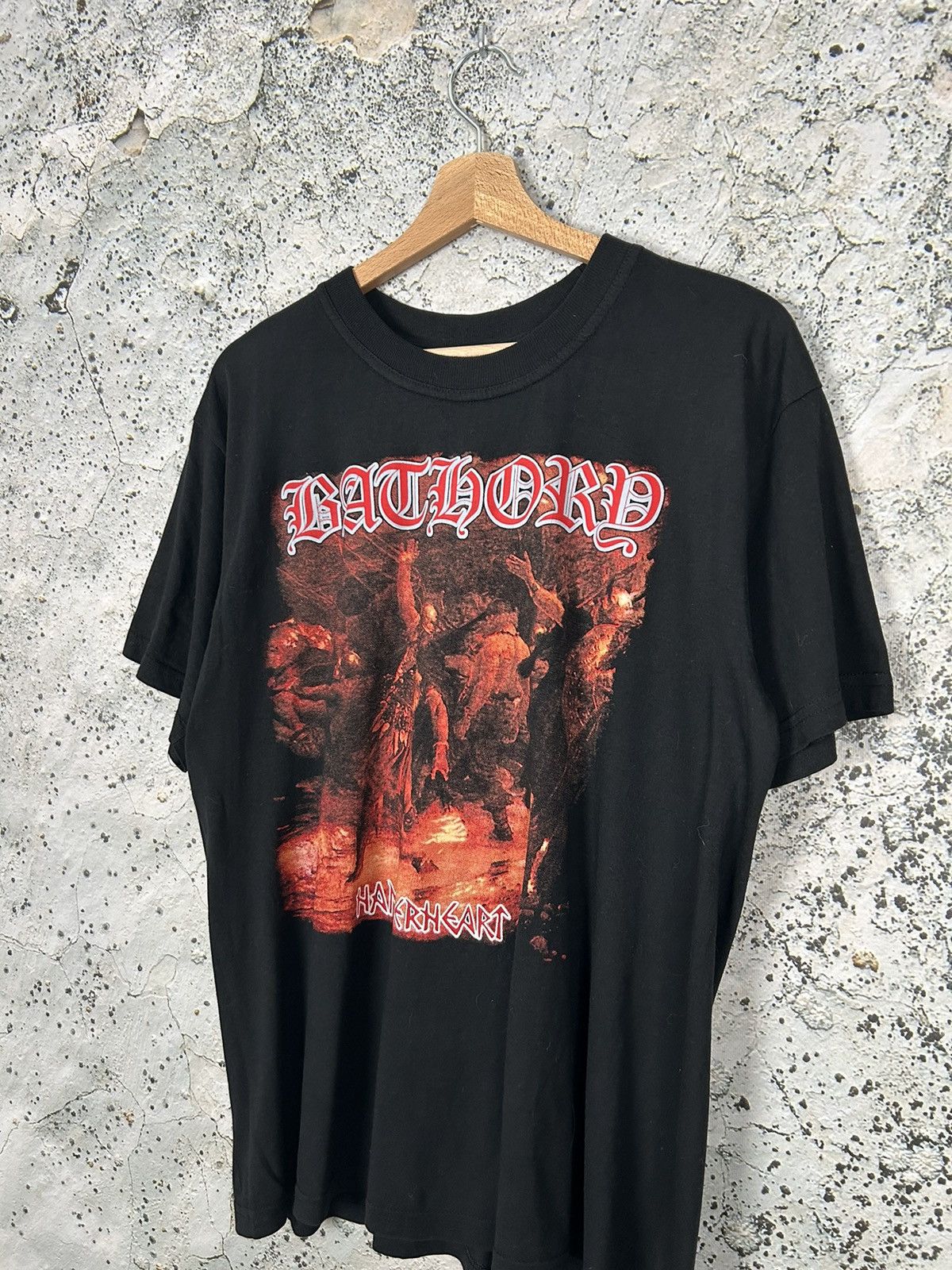 Band Tees Vintage Bathory Black Metal Rock Band Tee Rare Grunge Size US L / EU 52-54 / 3 - 2 Thumbnail