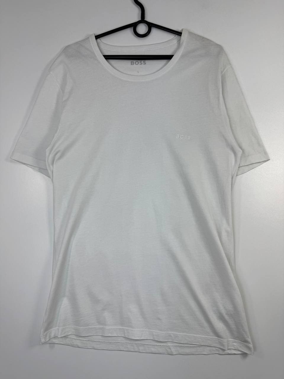 Hugo Boss Boss Minimal Logo T-Shirt White Mens Size L Size US L / EU 52-54 / 3 - 1 Thumbnail
