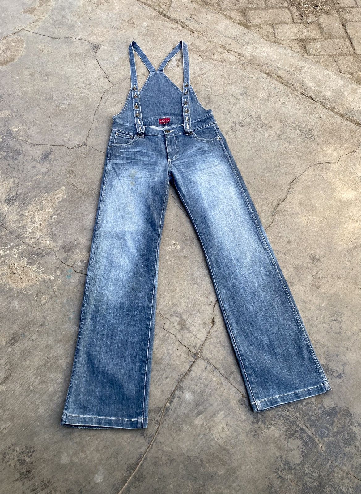 Avirex Avirex Overall Denim Backhit Size US 31 - 4 Thumbnail