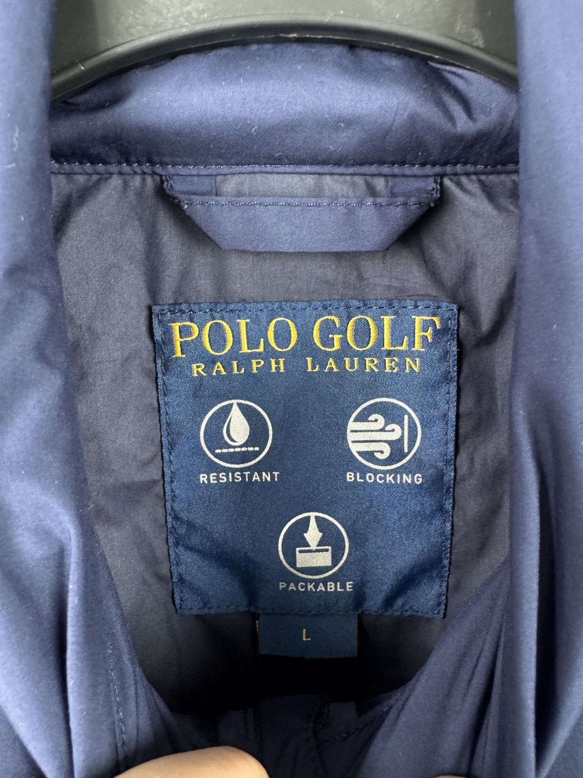 Levi's Men’s Polo Golf Ralph Lauren Lightweight Windbreaker Jacket Size US L / EU 52-54 / 3 - 8 Thumbnail