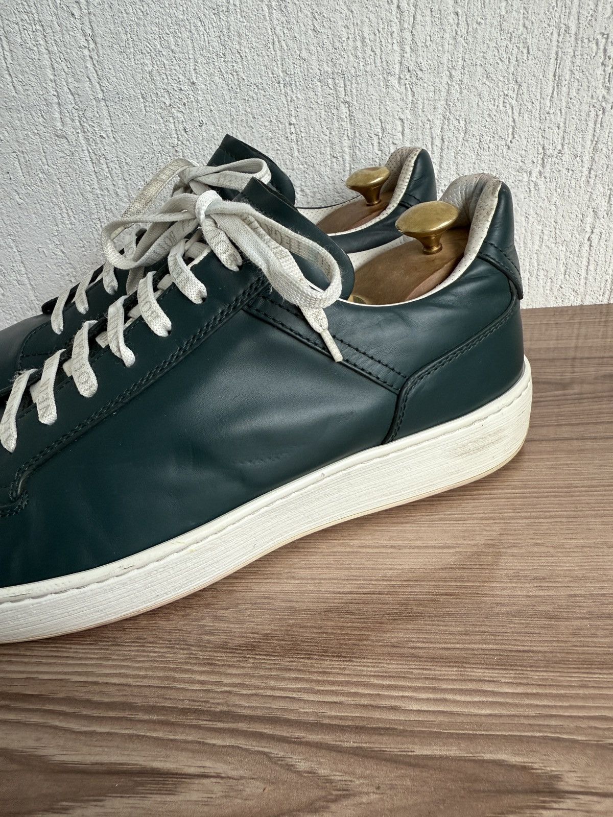Bottega Veneta Jade green🟢 bolt sneakers Size US 11 / EU 44 - 12 Thumbnail