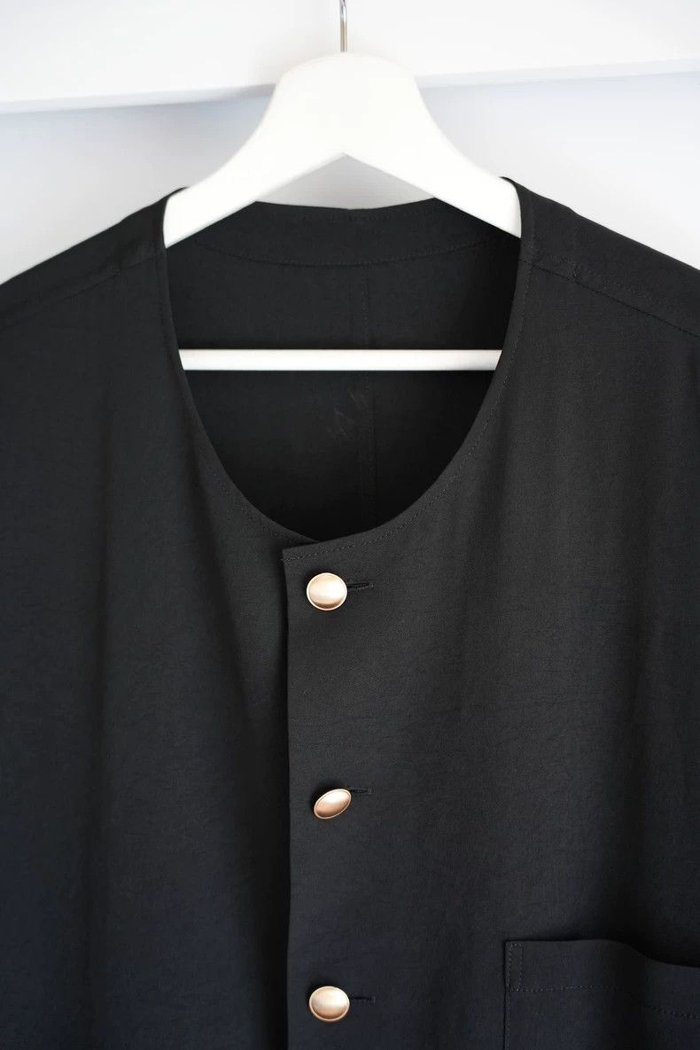 Yohji Yamamoto Yohji Yamamoto 19aw Triacetic Acid Gold Button Windbreaker Size US S / EU 44-46 / 1 - 3 Thumbnail