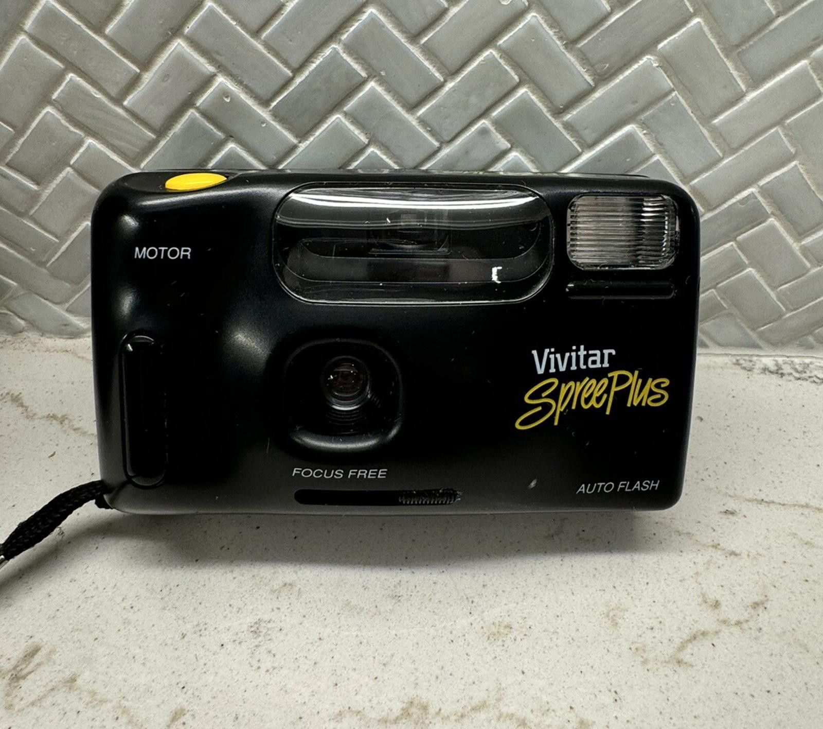 Other Vivitar Spree Plus 35mm Camera w/ Built-in Flash & Original Size ONE SIZE - 2 Thumbnail
