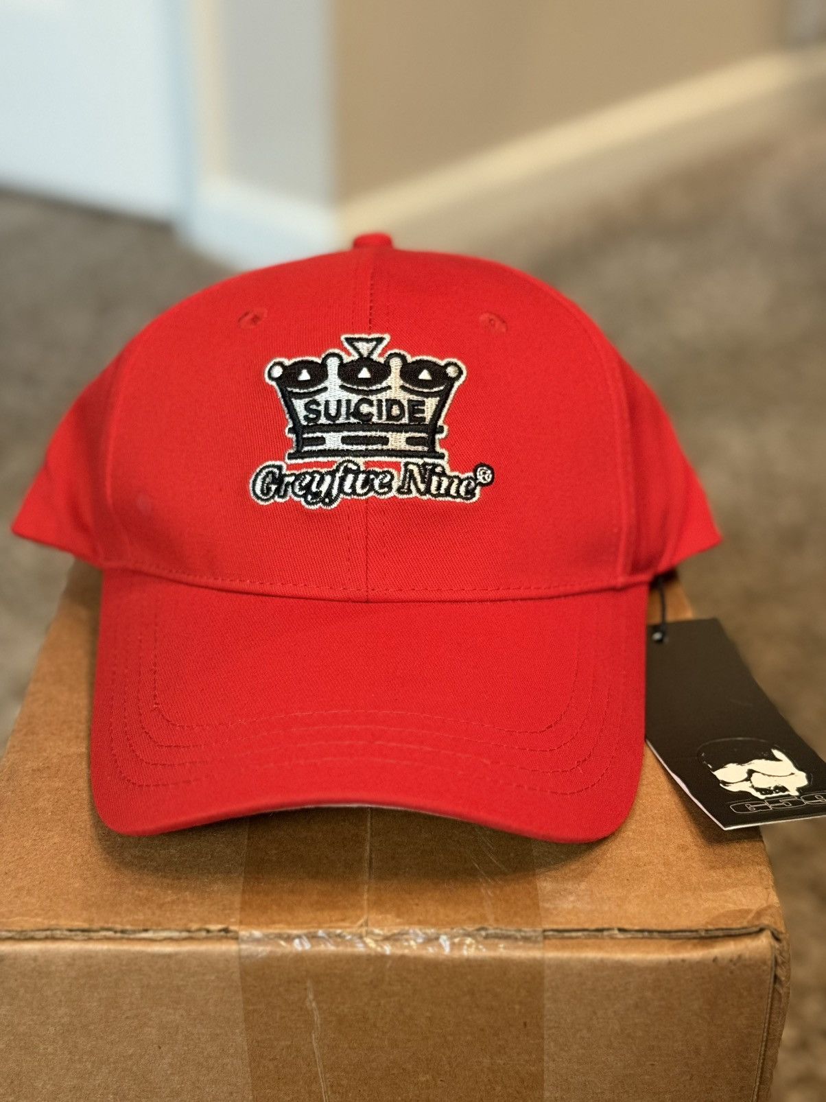 G59 Records G59 UNDERGROUND KINGS HAT RED SUICIDEBOYS Size ONE SIZE - 1 Thumbnail