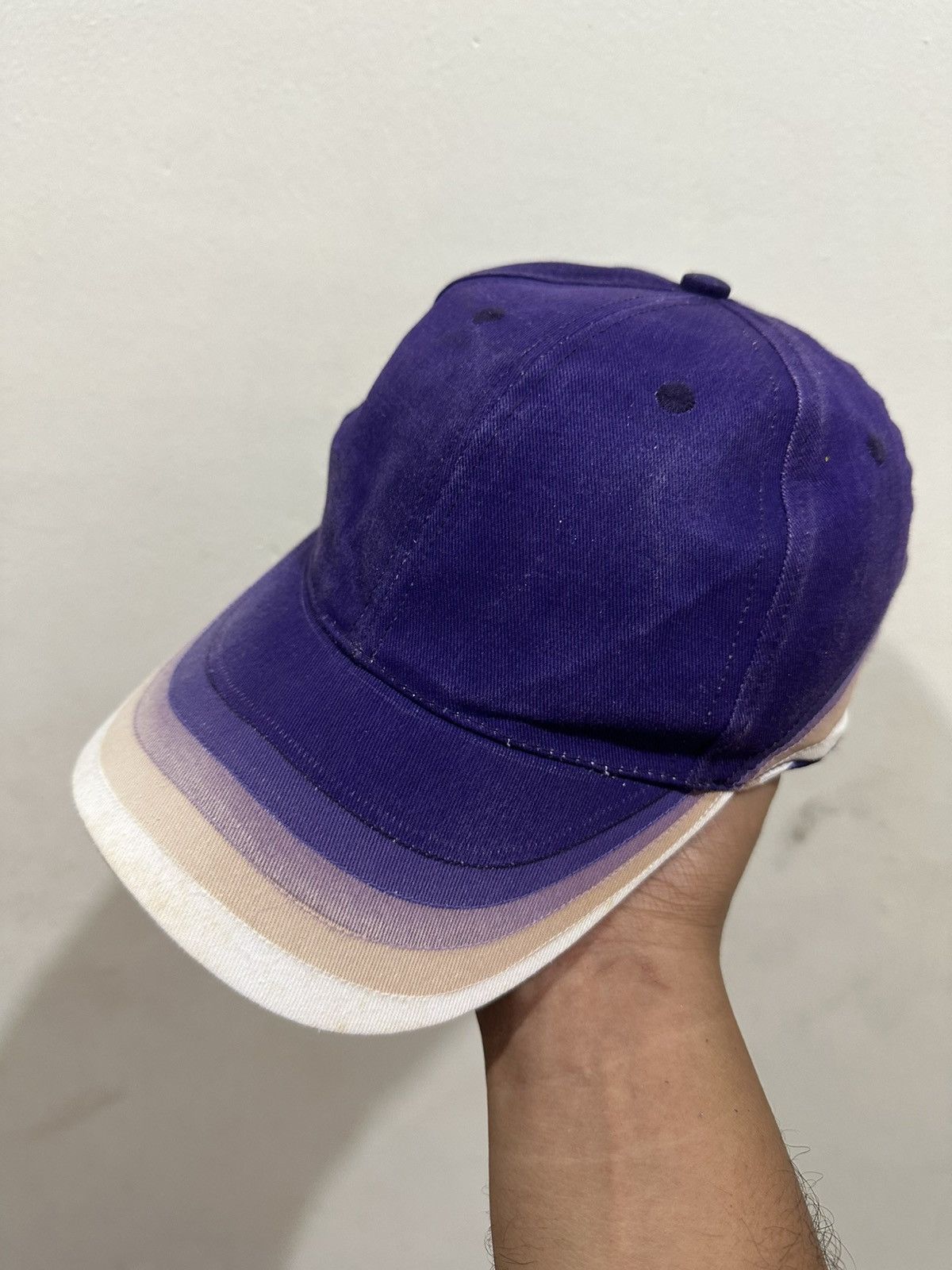 Versace VTG Versace Sport Faded Cap Size ONE SIZE - 5 Thumbnail