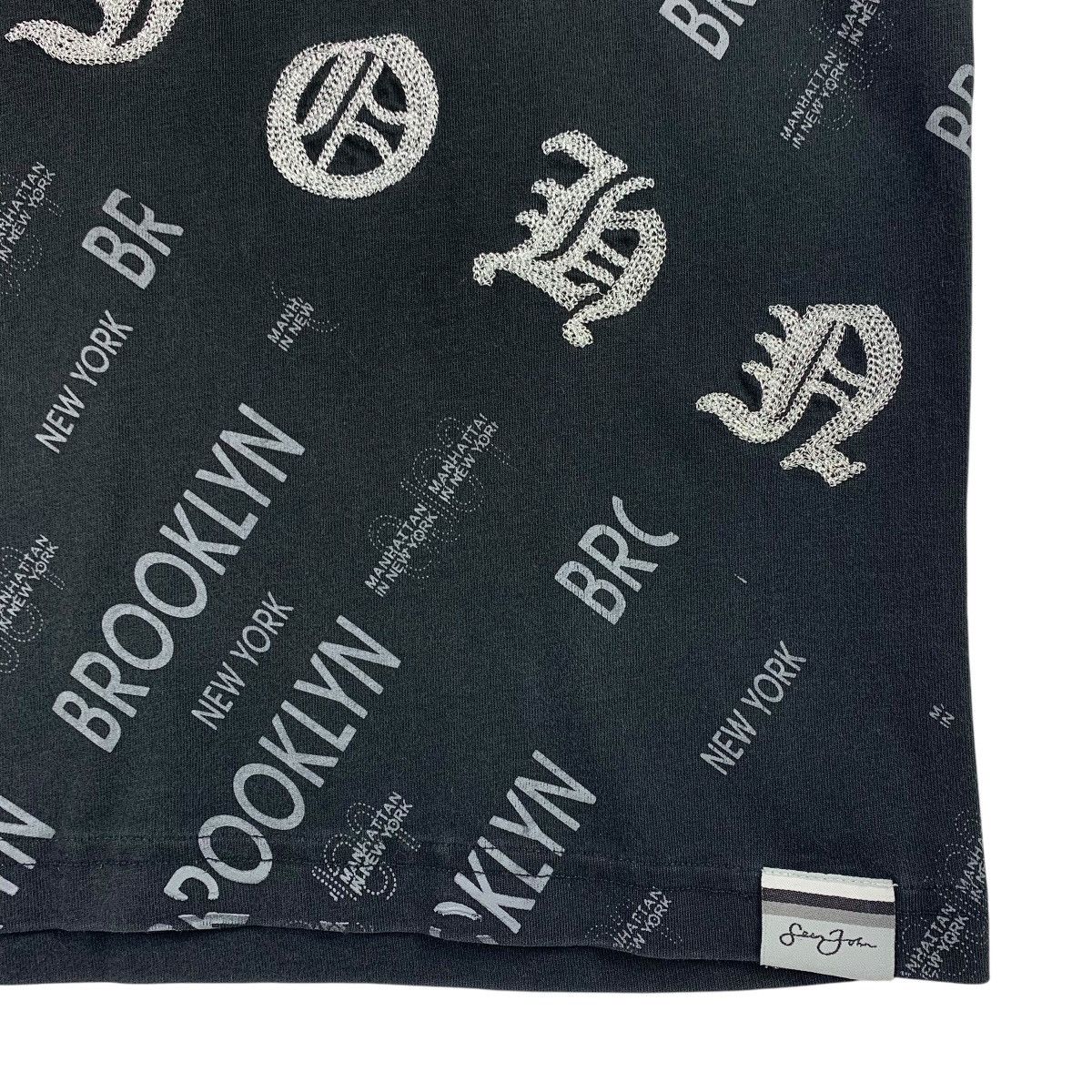 Sean John Vintage SEAN JOHN full printed spellout tee Size US L / EU 52-54 / 3 - 8 Thumbnail