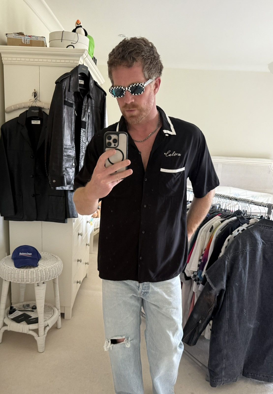Celine Celine Bowling Shirt | Grailed