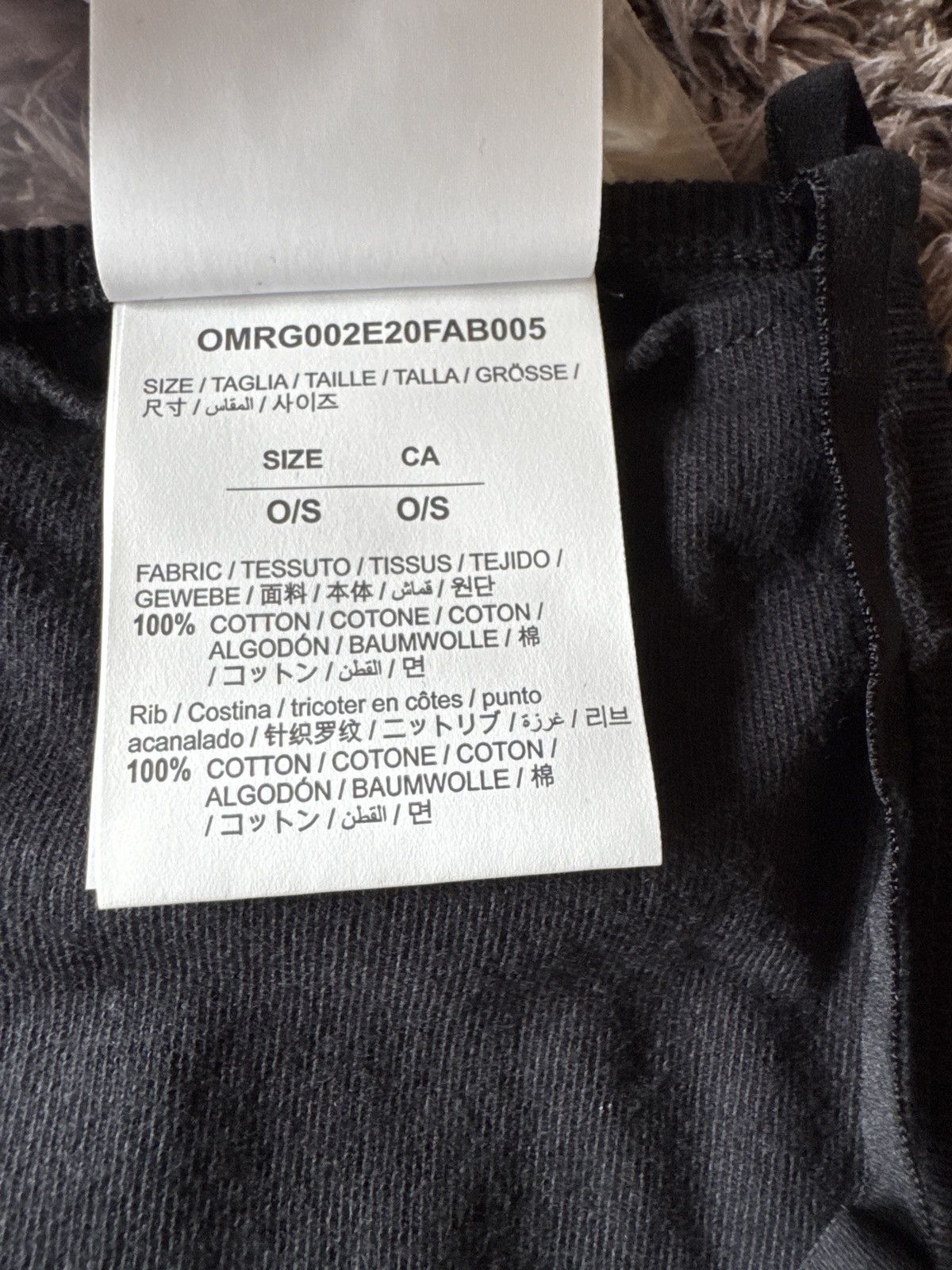 Off-White Off white over the head swimming logo face mask black Size ONE SIZE - 9 Thumbnail