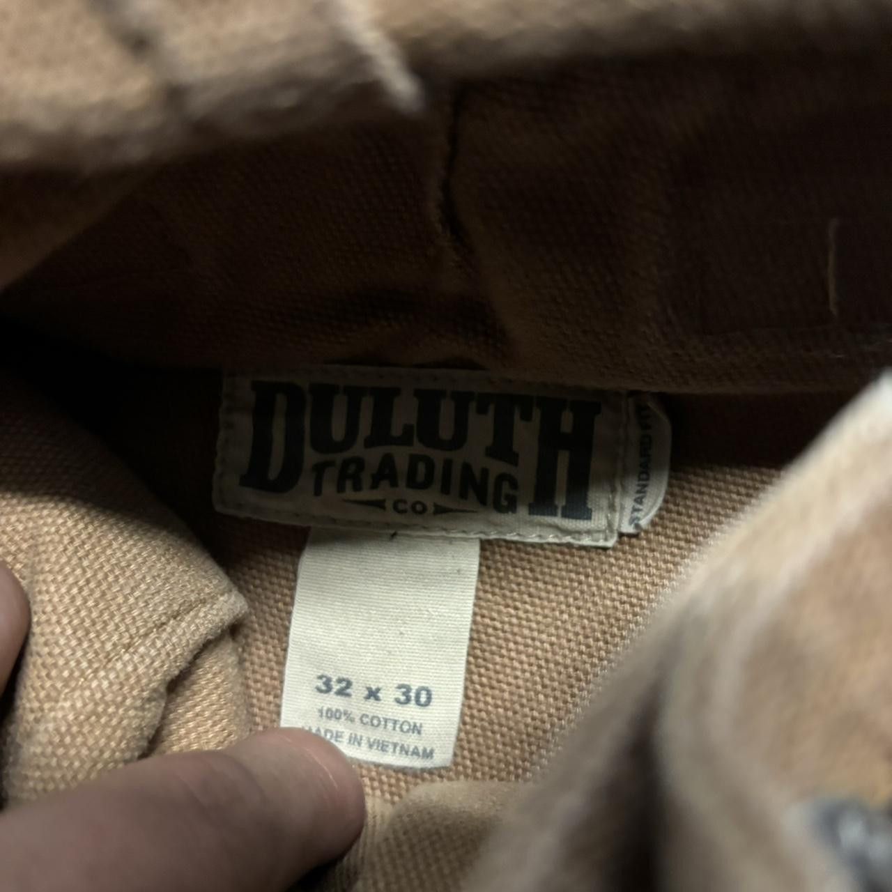 Japanese Brand × Vintage Crazy Vintage Y2K/2000s Tan Skater Workwear Carpenter Cargo Pants! Size US 32 / EU 48 - 8 Thumbnail