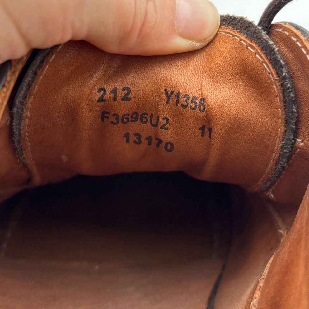 John Varvatos John Varvatos Derby Shoes Men's 11 Brown Leather Oxfords Size US 11 / EU 44 - 9 Thumbnail