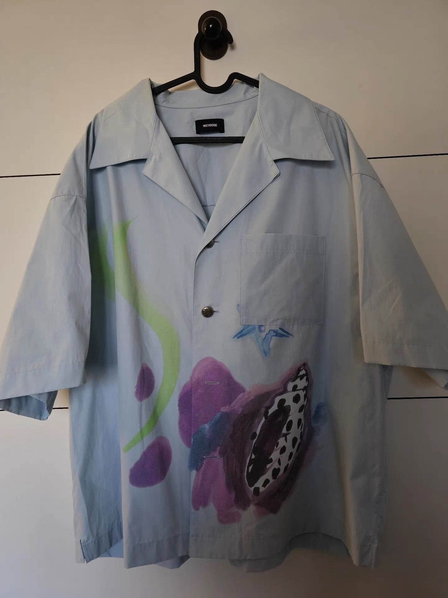 WE11DONE We11done Unisex Short Sleeve Shirt K30 Size US L / EU 52-54 / 3 - 1 Thumbnail
