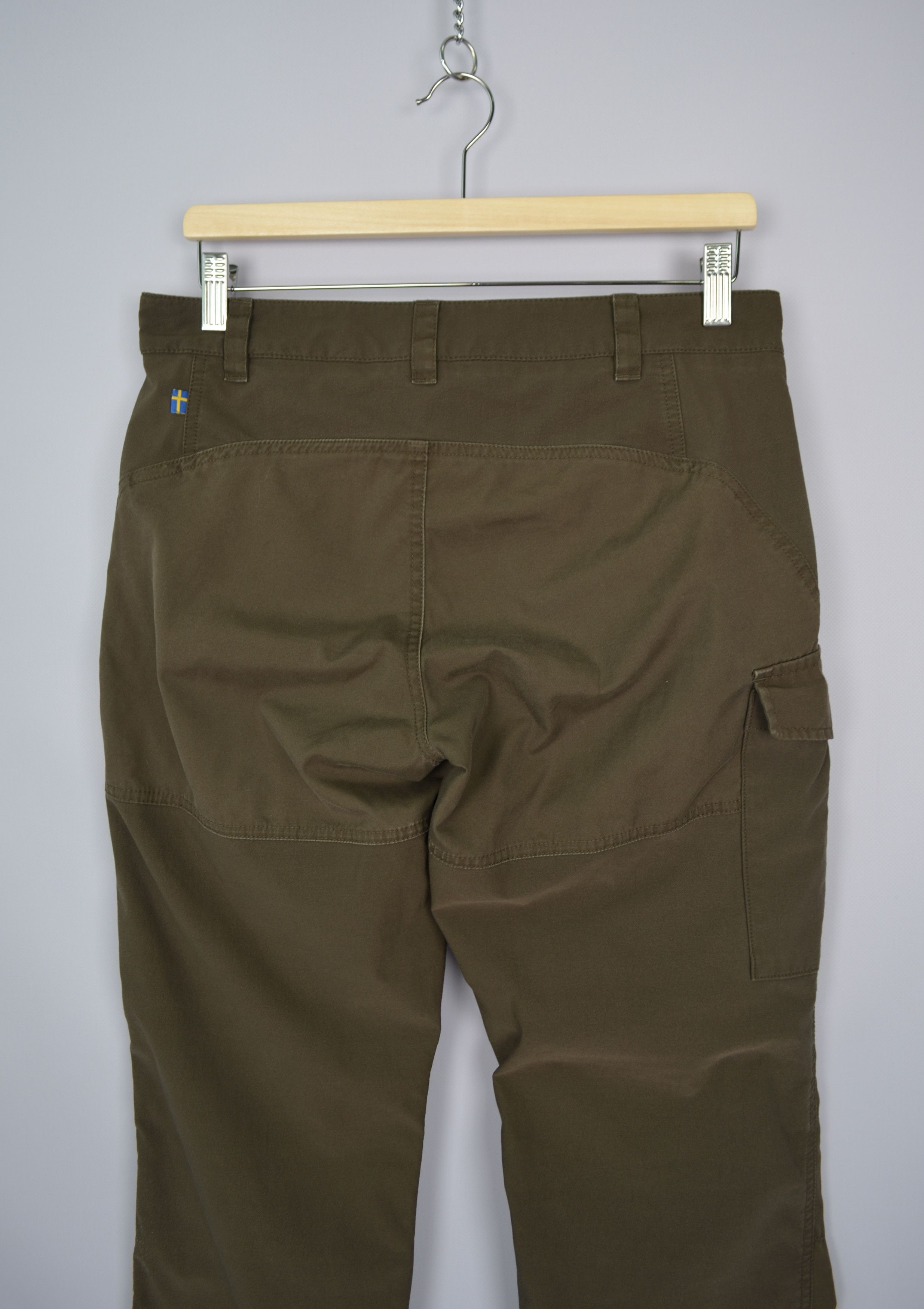 Fjallraven Fjallraven Nikka Regular Fit Mid Waist Pants Size EU38 W29 Size 29" - 10 Thumbnail