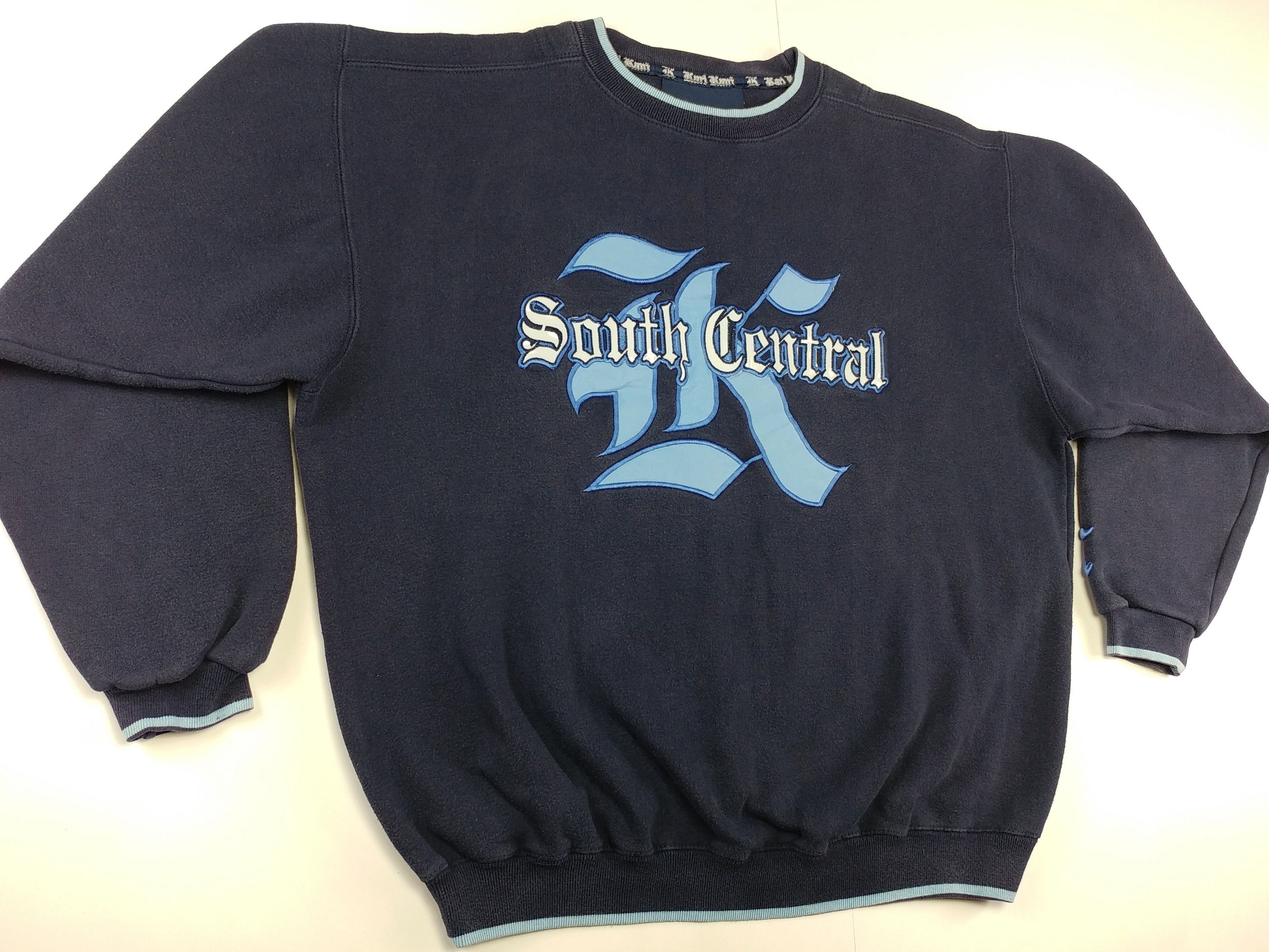 Karl Kani KARL KANI sweatshirt, South Central, vintage 90s hip hop, L Size US L / EU 52-54 / 3 - 7 Thumbnail