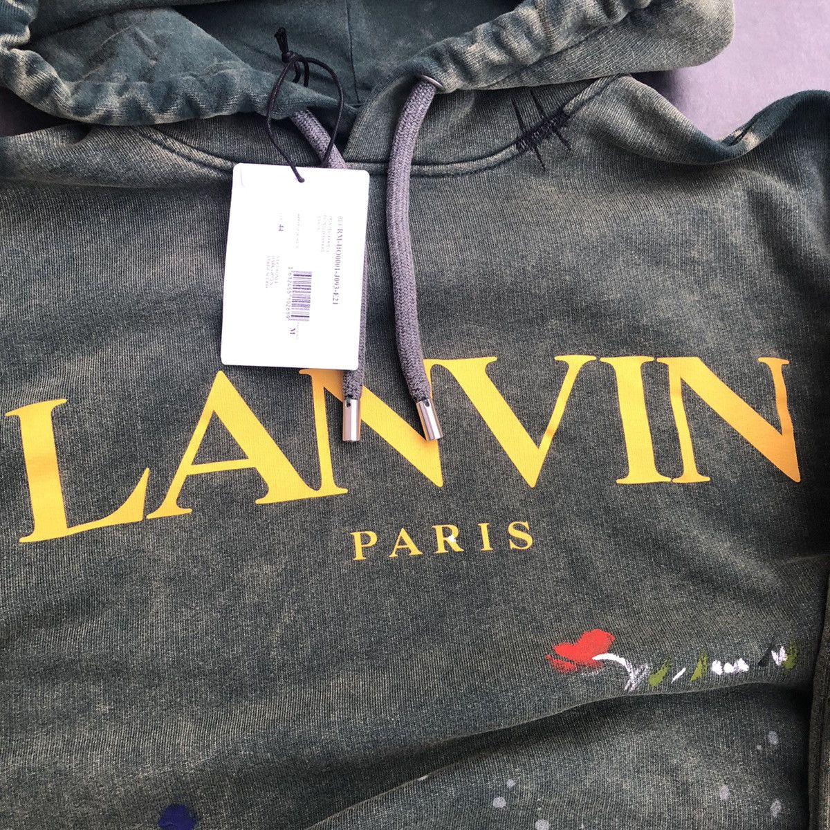 Gallery Dept. × Lanvin Gallery Dept x Lanvin Olive Green Hoodie Size US M / EU 48-50 / 2 - 4 Thumbnail