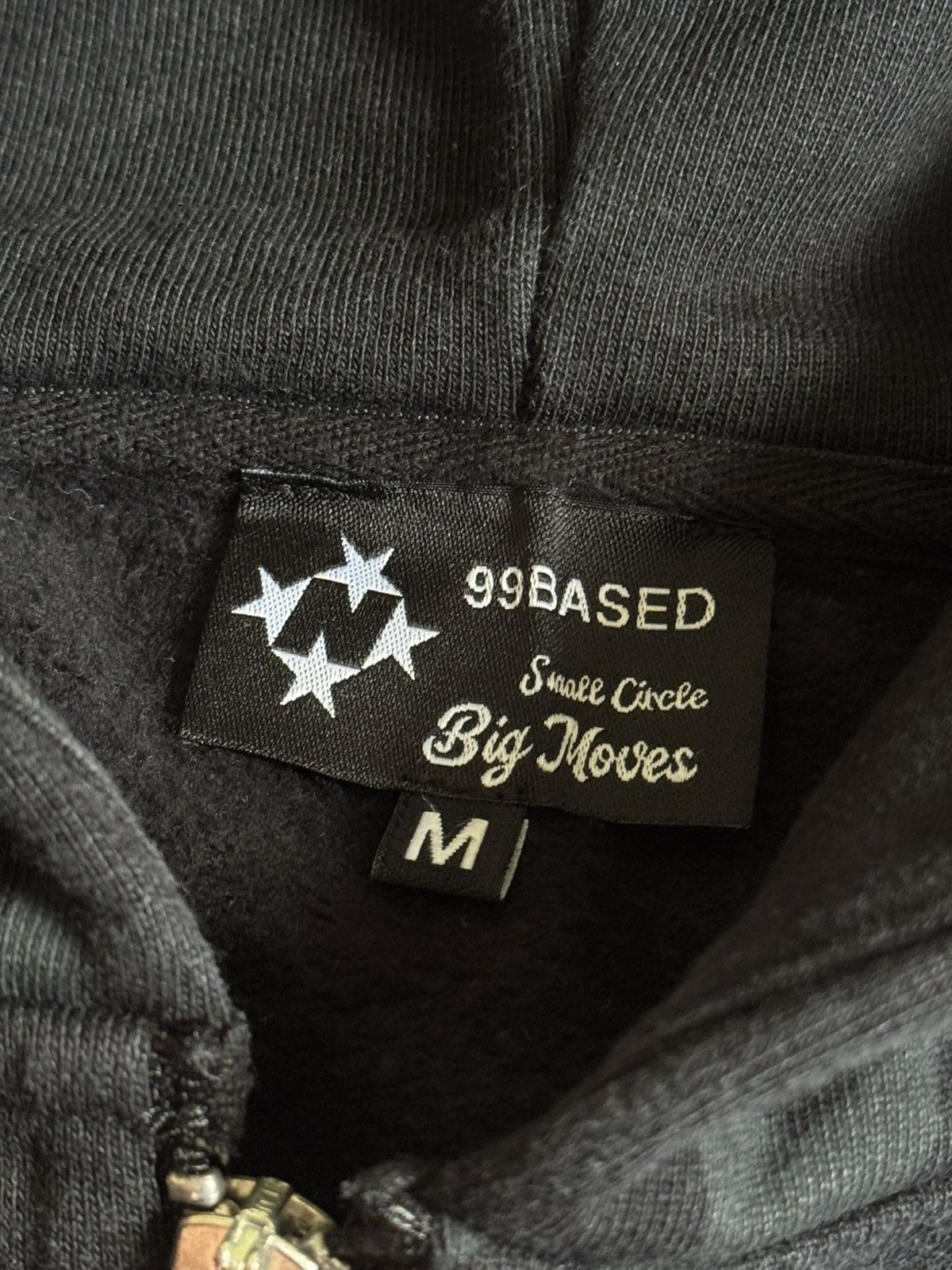 Designer 99BASED M zip heavyweight monogram STAR ⭐ OG hoodie jumper Size US M / EU 48-50 / 2 - 10 Thumbnail