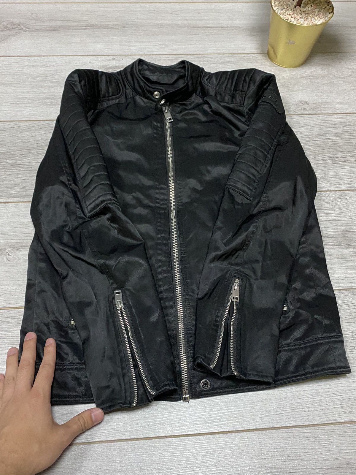 Diesel Diesel vintage biker jacket zip Size US S / EU 44-46 / 1 - 2 Thumbnail