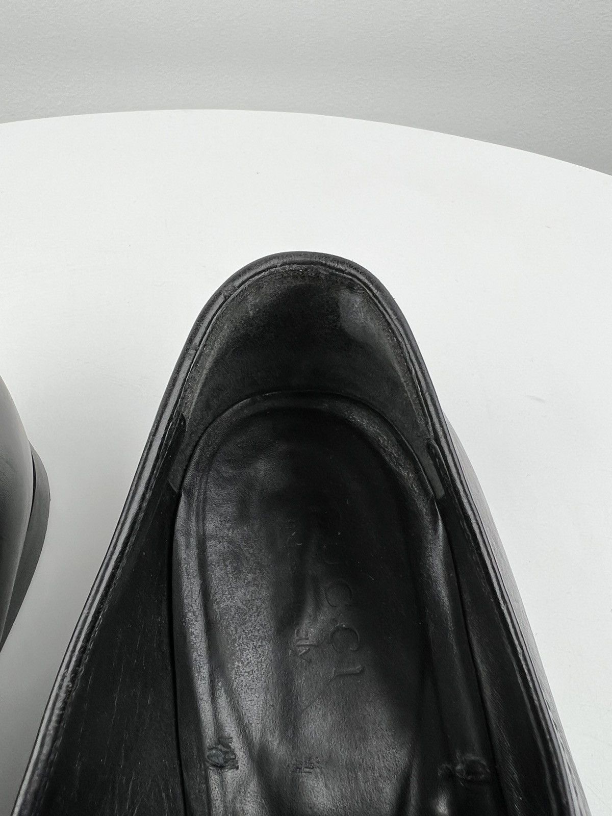 Gucci GUCCI Loafers Leather Shoes HORSEBIT Black Men’s Size US 9 / EU 42 - 15 Thumbnail