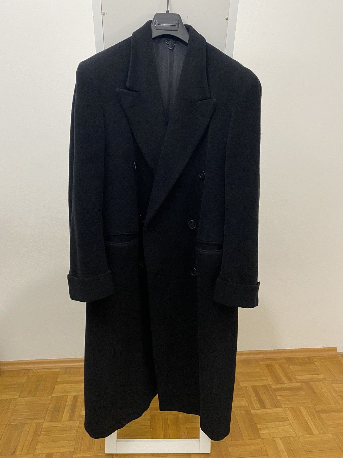 Giorgio Armani Giorgio Armani Original Virgin Wool Coat Size US L / EU 52-54 / 3 - 6 Thumbnail
