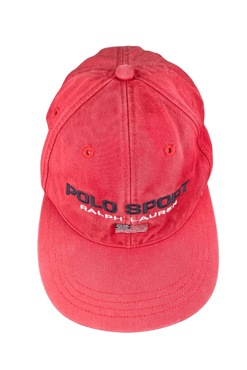 Polo Ralph Lauren 1996 Polo Sport US-Flag Chino Cap | OG Taiwan Production Size ONE SIZE - 2 Thumbnail