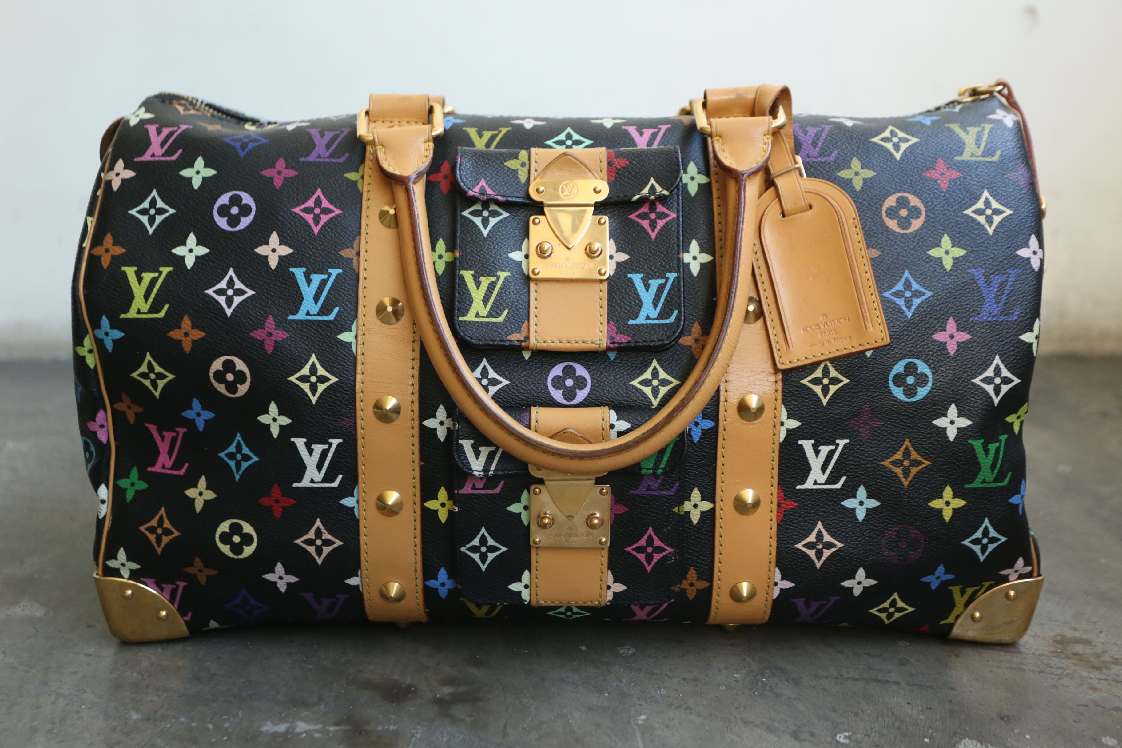 Louis Vuitton × Takashi Murakami LV - MJ - Takashi Murakami - F/W 03 - Monogram Keepall 45 Size ONE SIZE - 2 Thumbnail