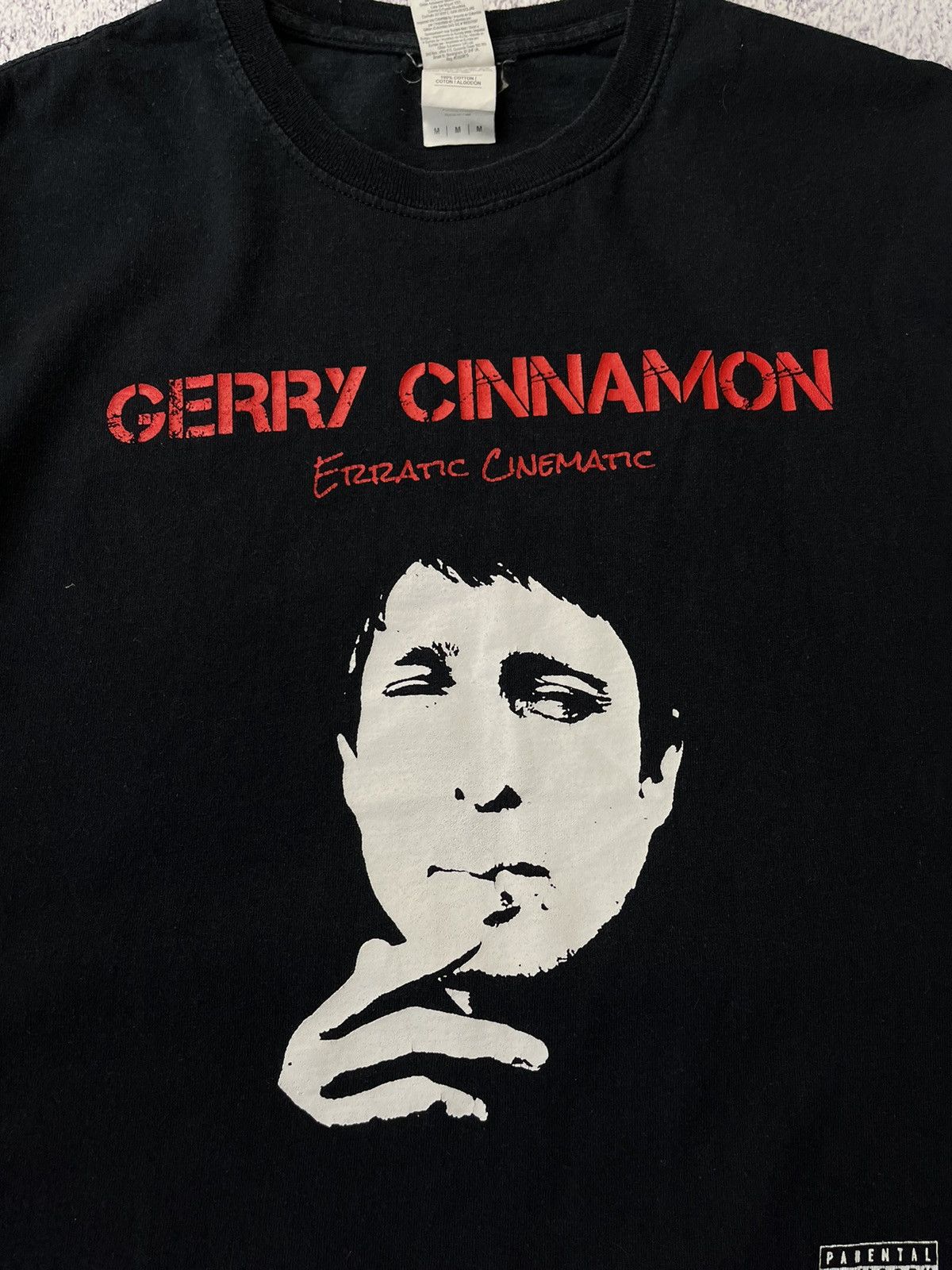 Band Tees Men's Vintage T-Shirt Gerry Cinnamon Erratic Cinematic Size US M / EU 48-50 / 2 - 12 Thumbnail