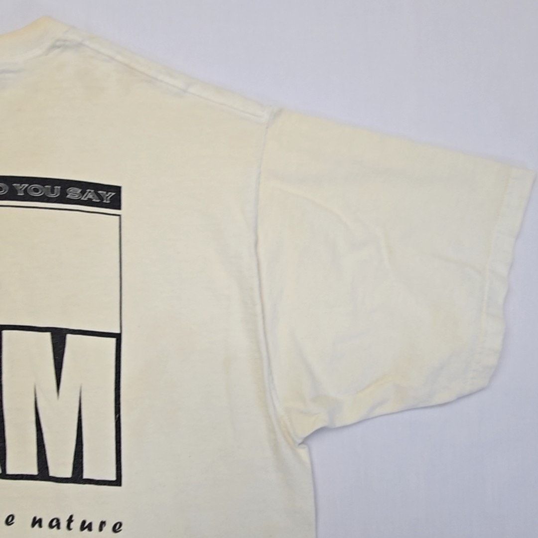 Fruit Of The Loom Vintage Jesus Shirt I AM White L Religion Tee 90s Size US L / EU 52-54 / 3 - 4 Thumbnail