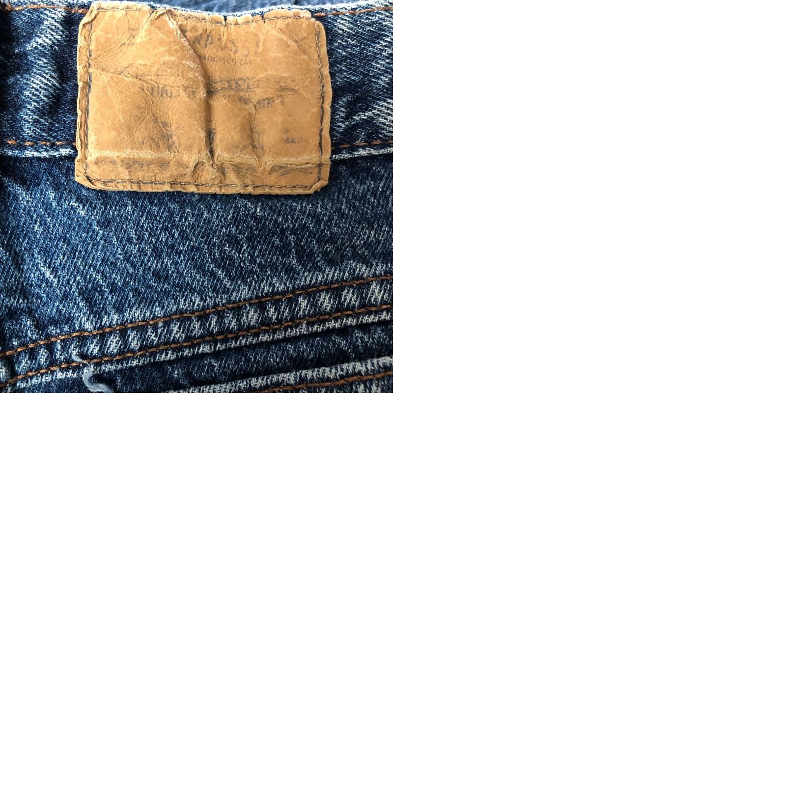 Levi's VINTAGE Levi’s 901 Orange Tab High Rise Tapered Mom Jeans Womens 22 Blue Denim Jeans 80s 90s Womens Size 40" / US 18 - 9 Thumbnail
