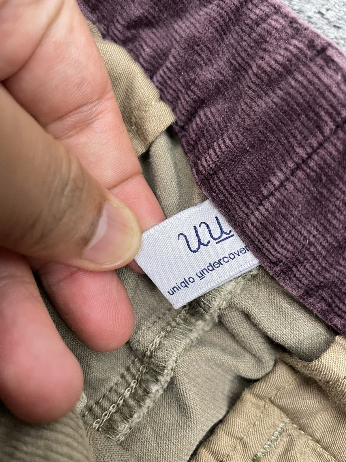 Undercover Uniqlo Undercover Mini Skirt Corduroy Patchwork Size 29 Size 29" - 3 Thumbnail