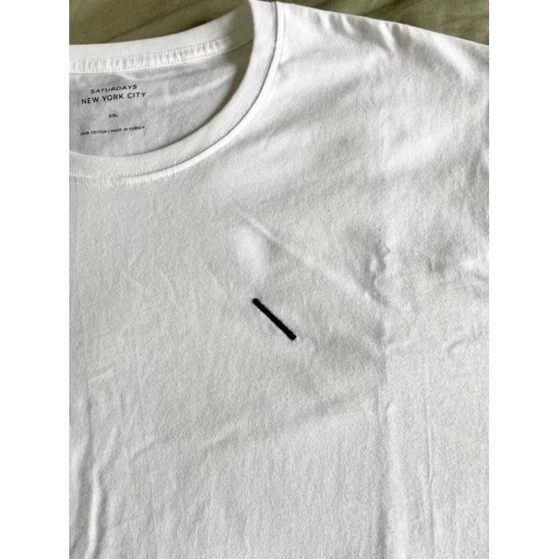 Saturdays NYC Men’s 🇺🇸 Saturdays NYC Slash Logo Crewneck Tee Sz 2XL NWT Size US XXL / EU 58 / 5 - 4 Thumbnail