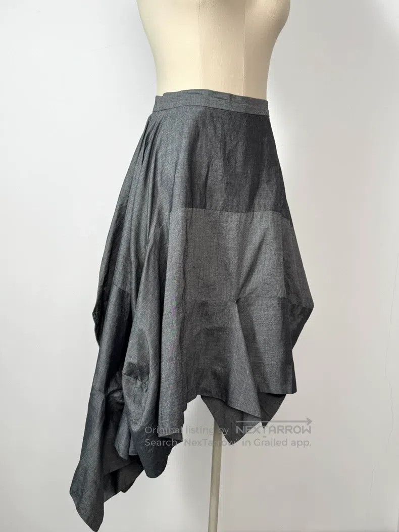 Vivienne Westwood Vivienne Westwood size S Grey Asymmetric Pleated Skirt Size 42" / US 20 - 4 Thumbnail