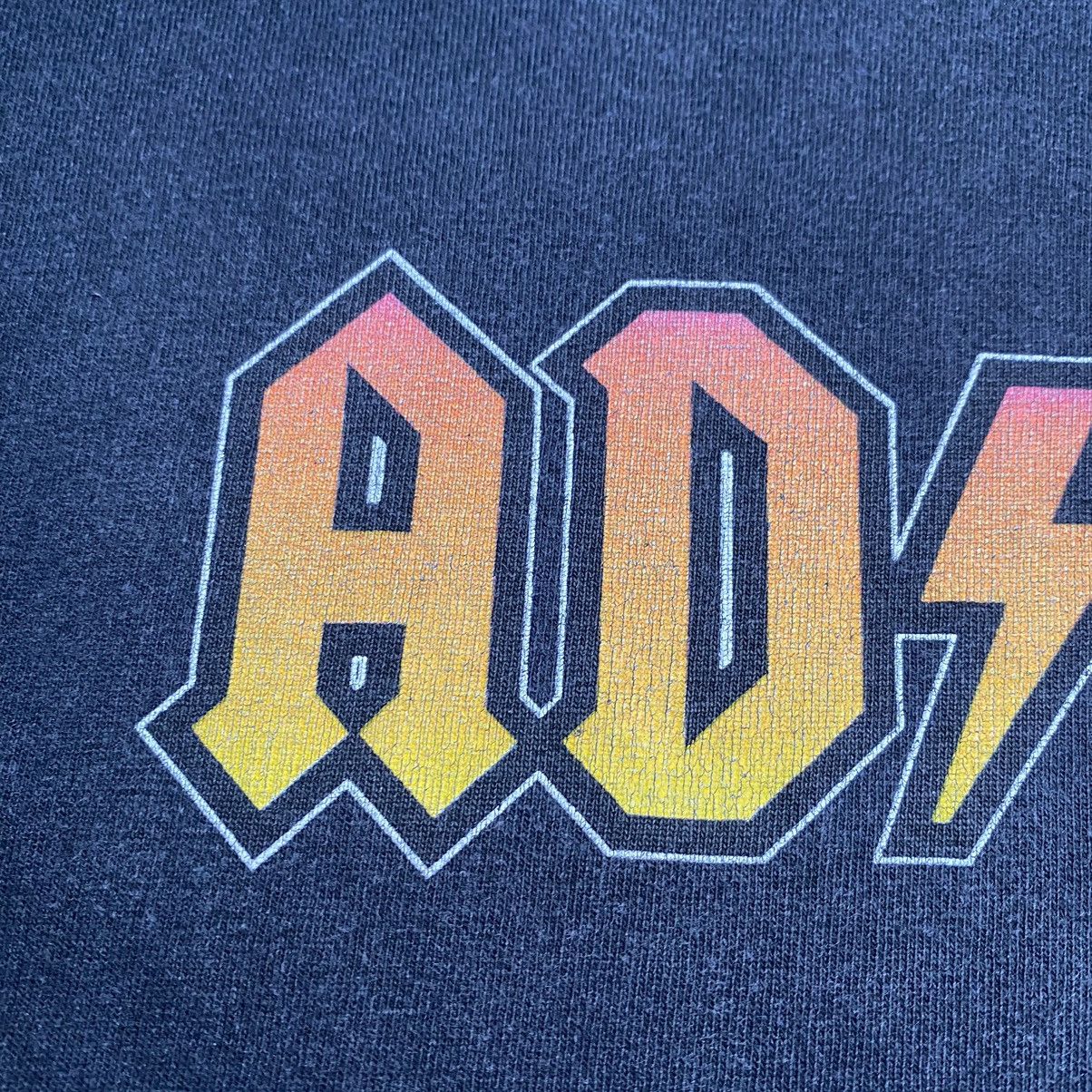 Other CRAZY RARE ADIO FOOTWEAR PARODY ACDC T SHIRT Size US S / EU 44-46 / 1 - 8 Thumbnail