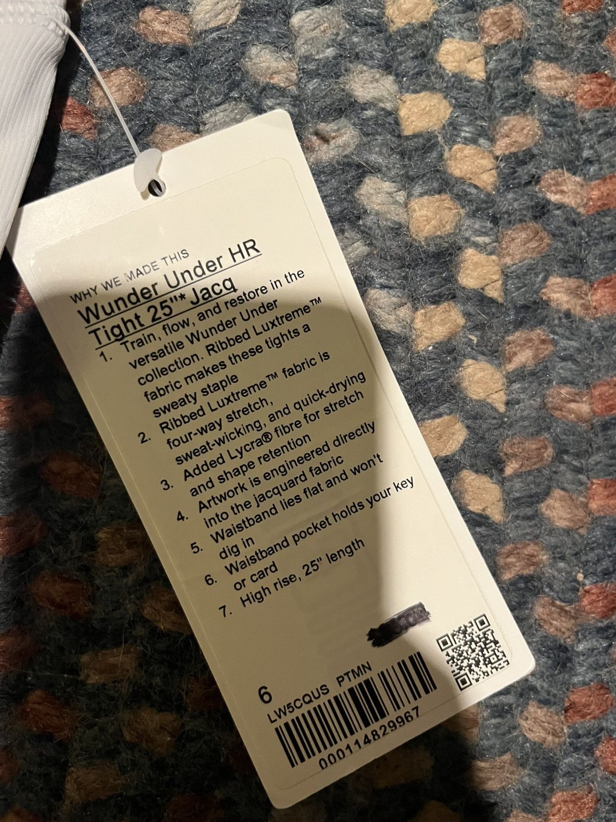 Lululemon Lululemon Women’s Gray and White Camouflage Leggings Size 6 Size 28" / US 6 / IT 42 - 5 Thumbnail