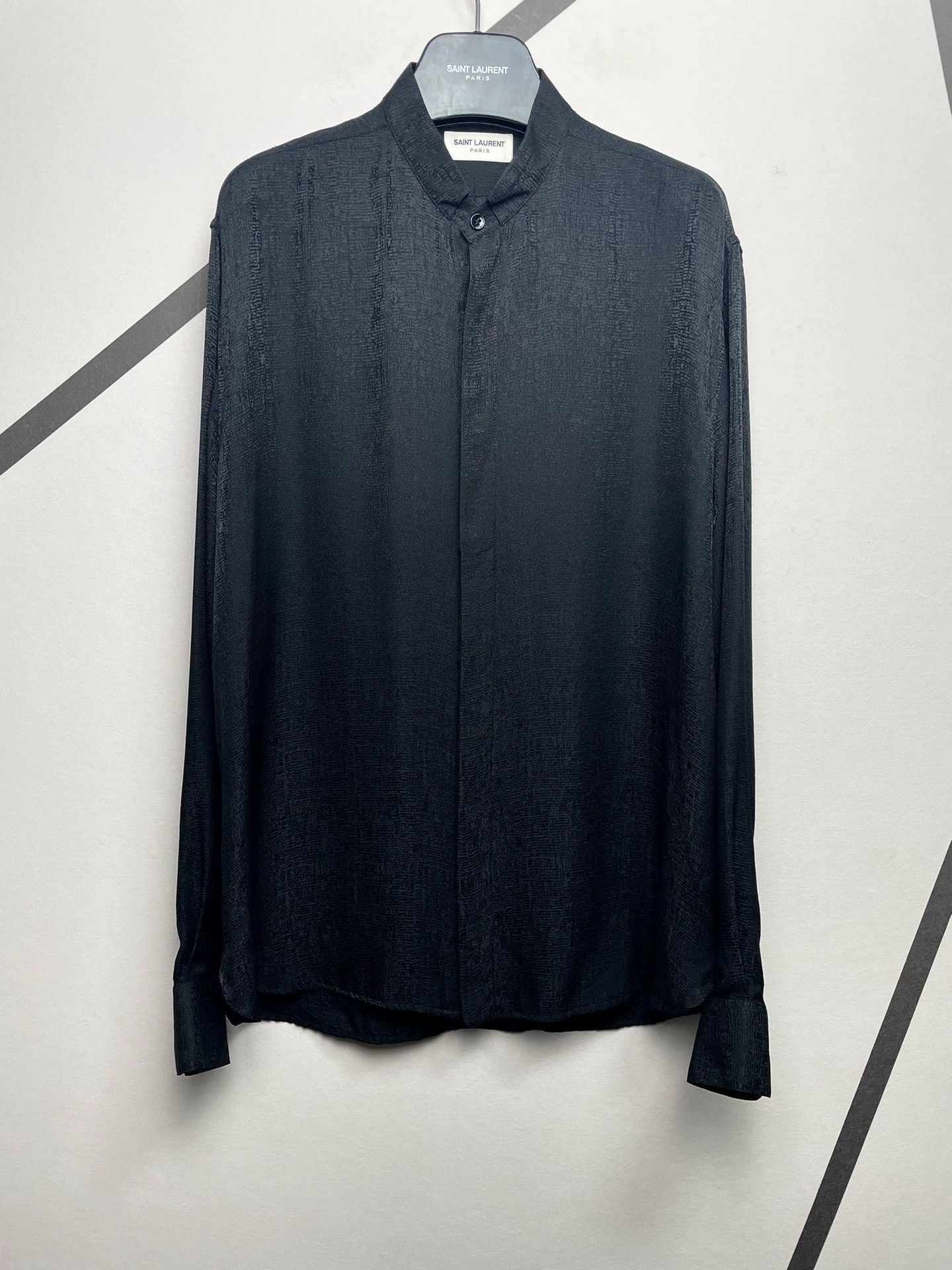 Saint Laurent Paris Authentic Saint Laurent SLP concealed button-down shirt Size US L / EU 52-54 / 3 - 1 Thumbnail