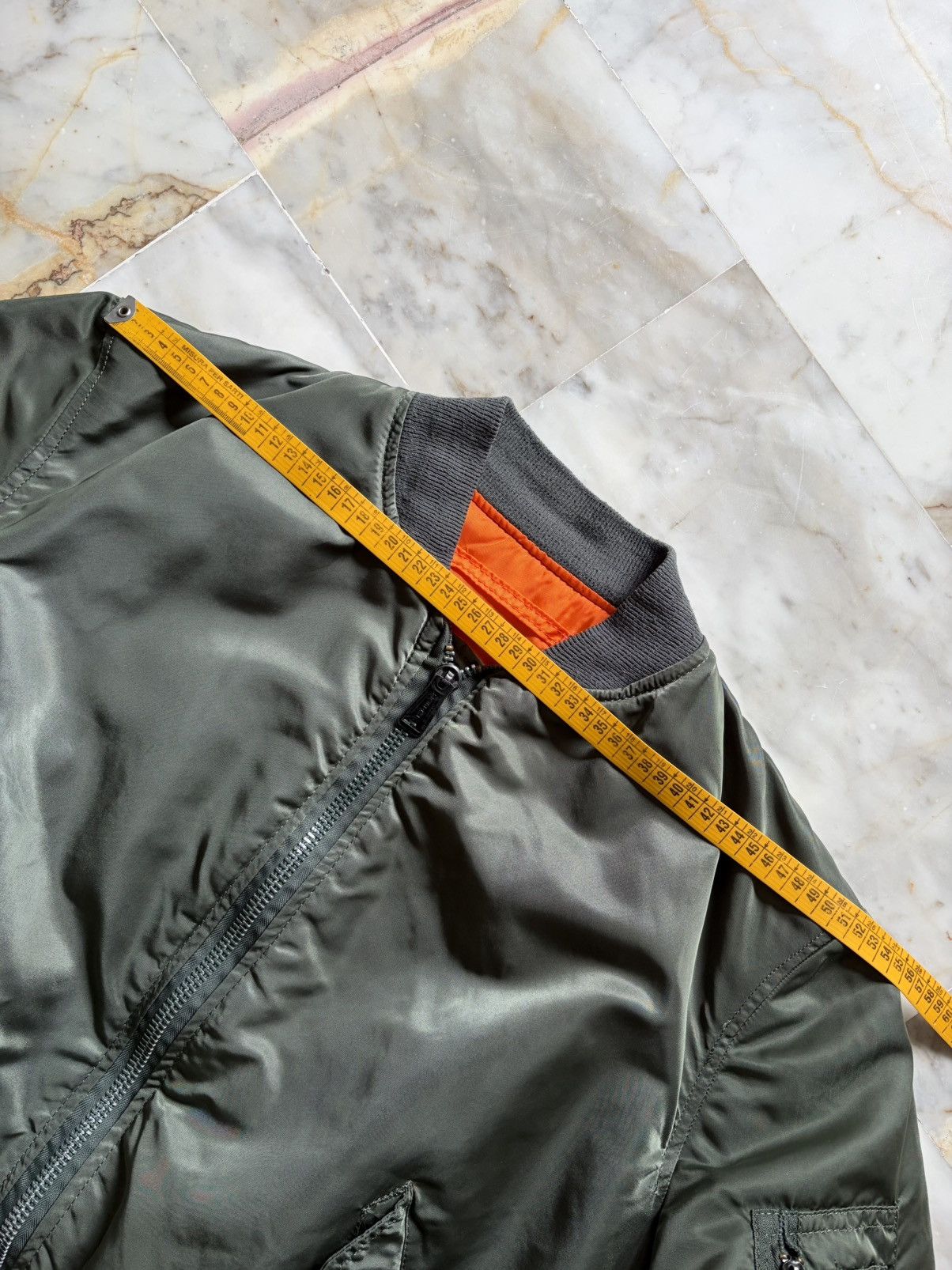 Alpha Industries Vintage '80s Alpha Industries MA-1 *IDEAL Zipper