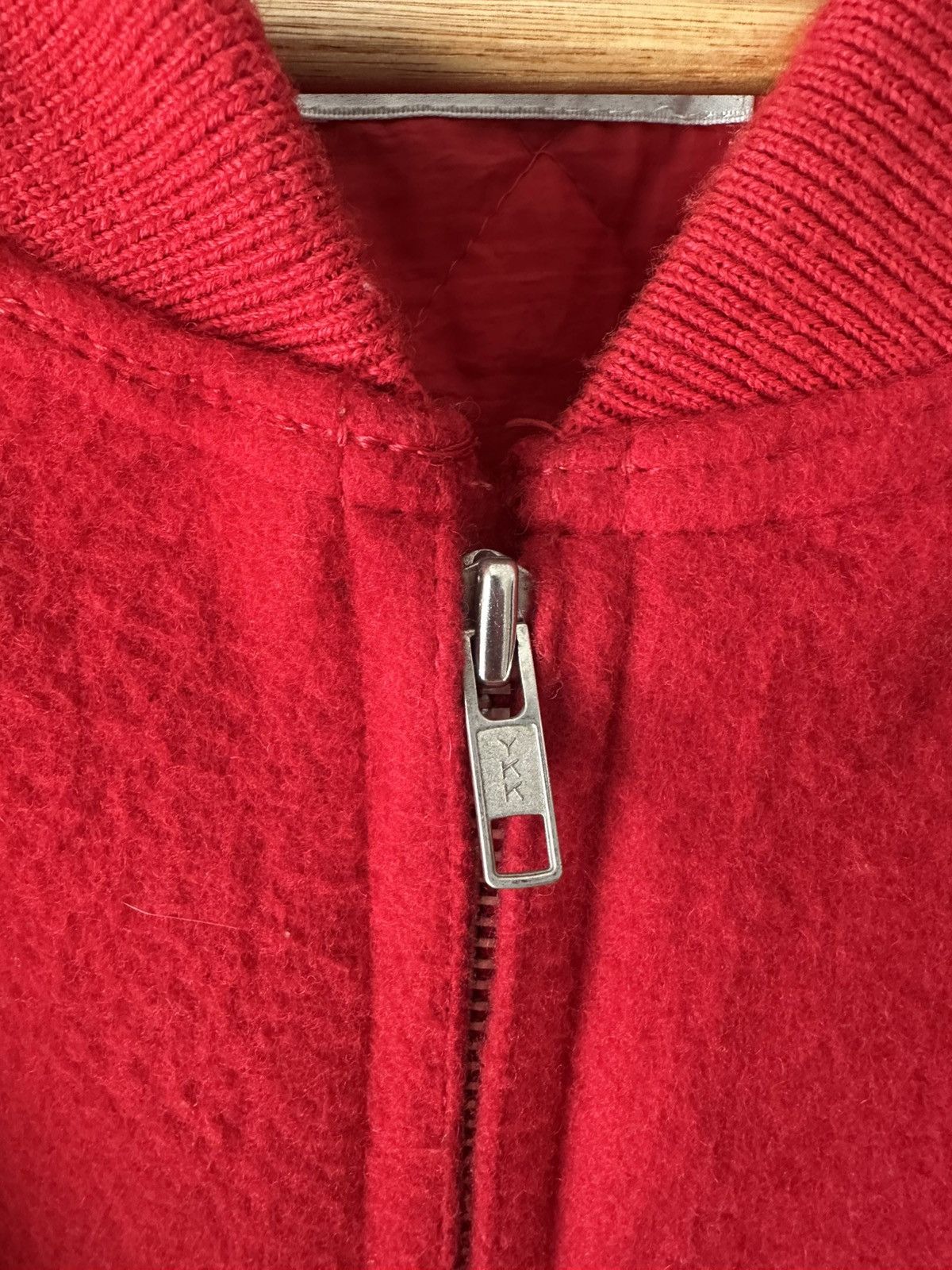 Issey Miyake Issey Miyake Care Label Wool Bomber Jacket Size US M / EU 48-50 / 2 - 9 Thumbnail