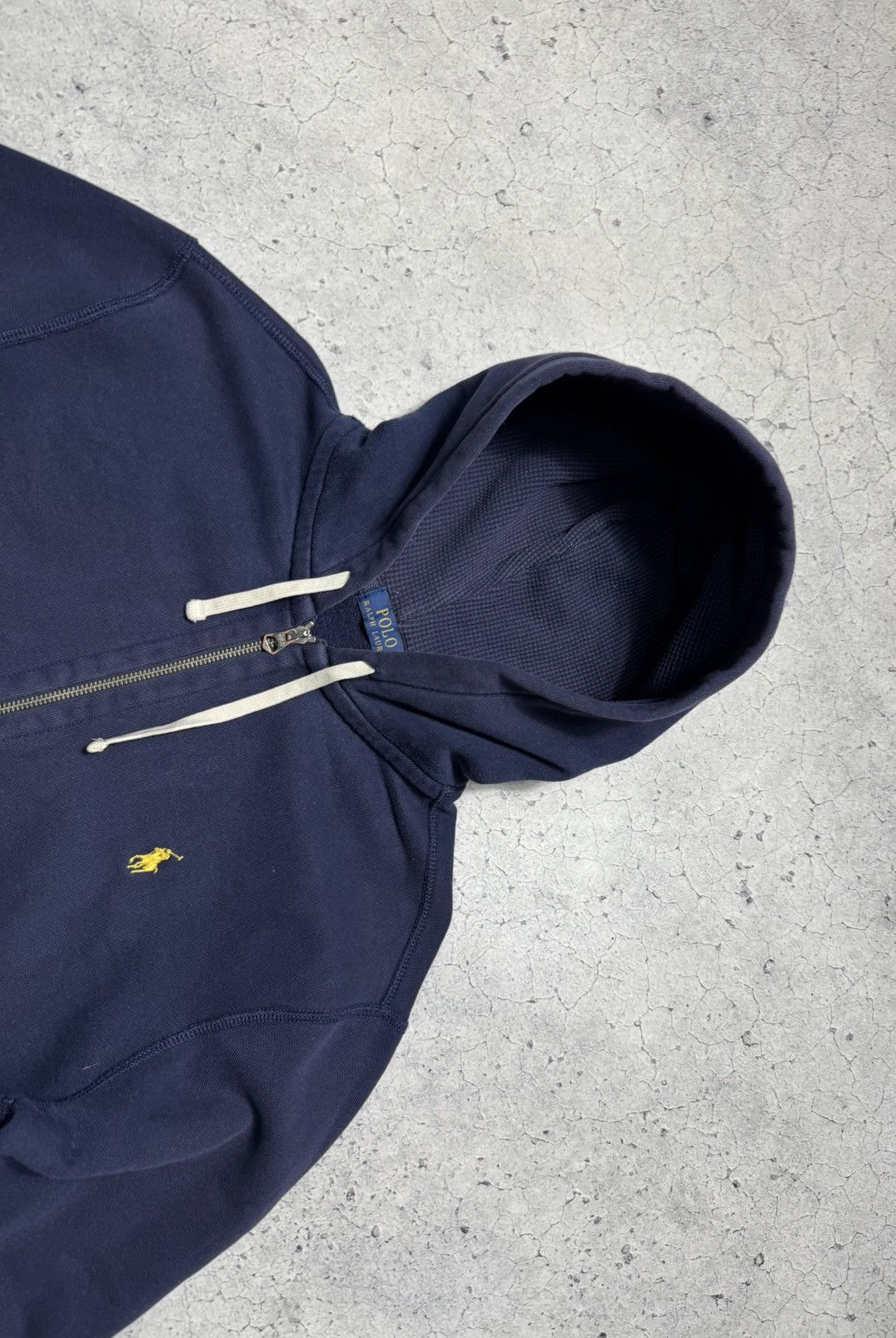 Polo Ralph Lauren × Ralph Lauren × Vintage Polo Ralph Lauren Hype Vintage Full Zip Hoodie PRL Y2K Navy Size US M / EU 48-50 / 2 - 6 Thumbnail