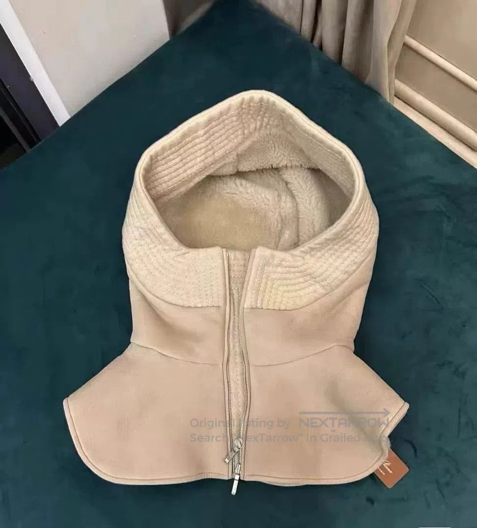 Loro Piana Loro Piana Shearling Cashmere Hat Scarf. Size ONE SIZE - 1 Thumbnail