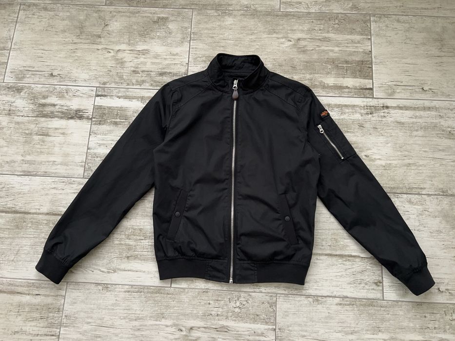 Schott Schott NYC New York USA Black Bomber Jacket Harrington | Grailed