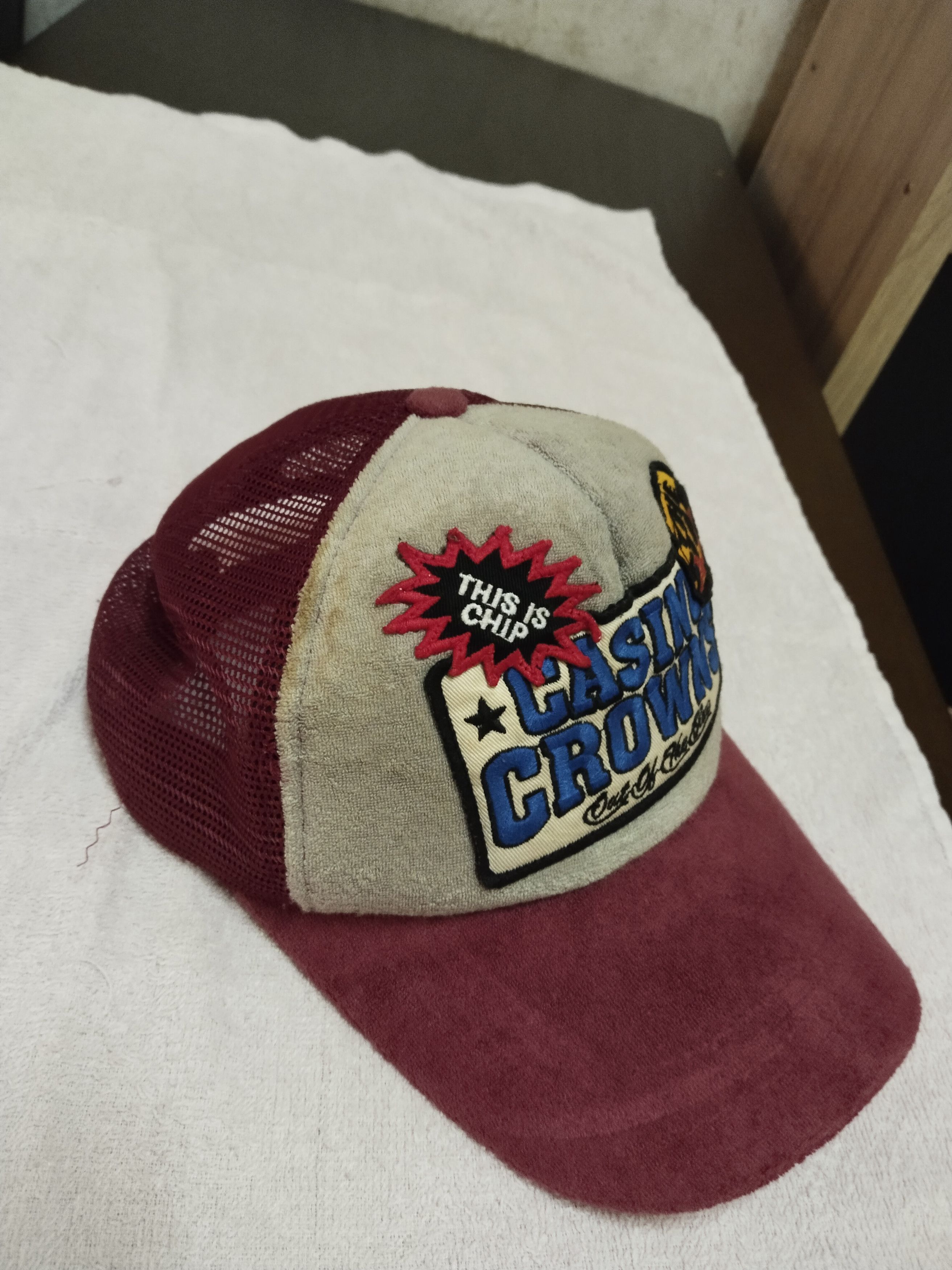 Japanese Brand CASINO CROWN PATCHES DESIGN JAPAN TRUCKER HAT Size ONE SIZE - 3 Thumbnail