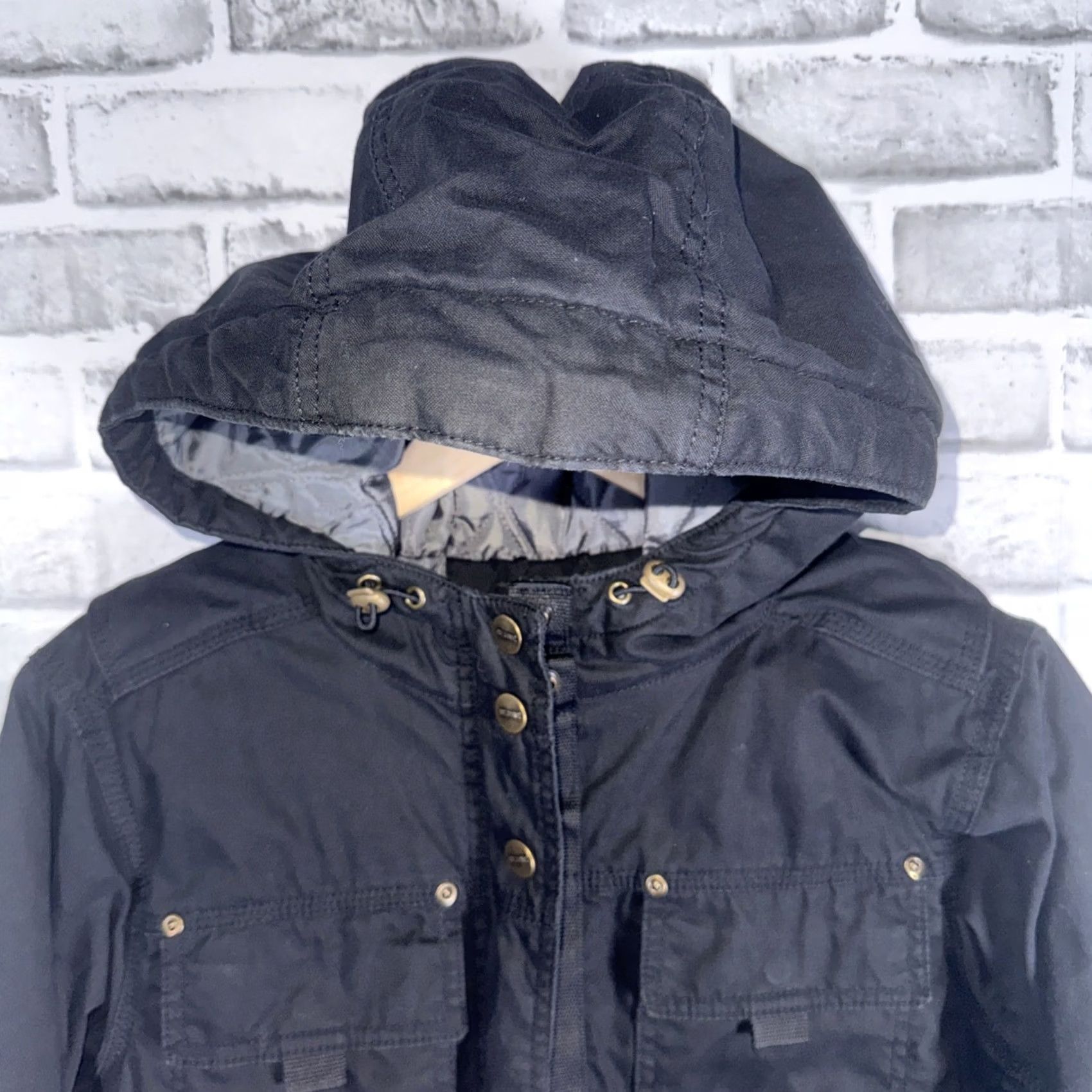 Vintage Berne Black Heavy Quilt Lined Hooded Jacket Mens Size M Size US M / EU 48-50 / 2 - 2 Thumbnail