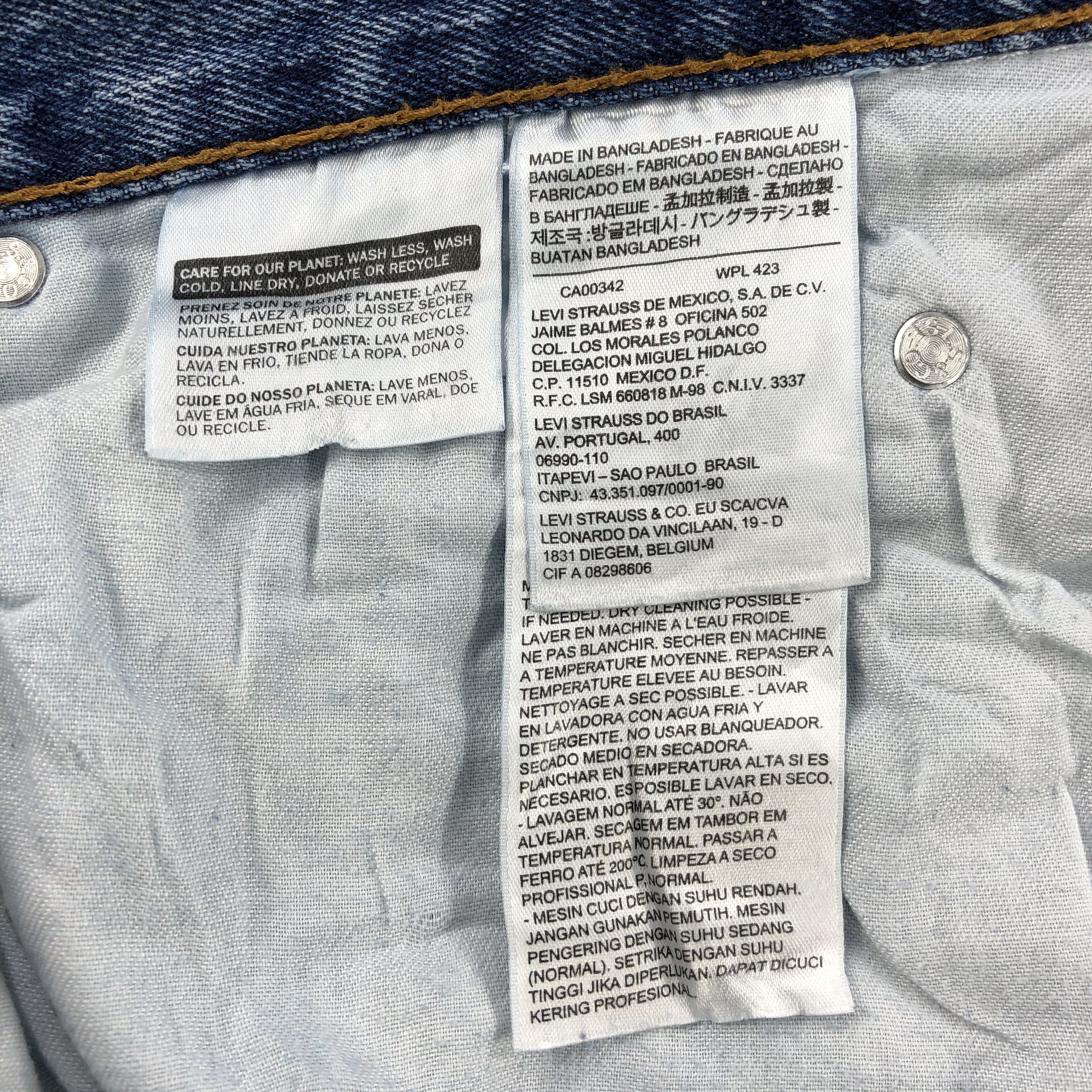 Levi's Vintage Levis 550 Jeans-J1024 Size US 38 / EU 54 - 9 Thumbnail