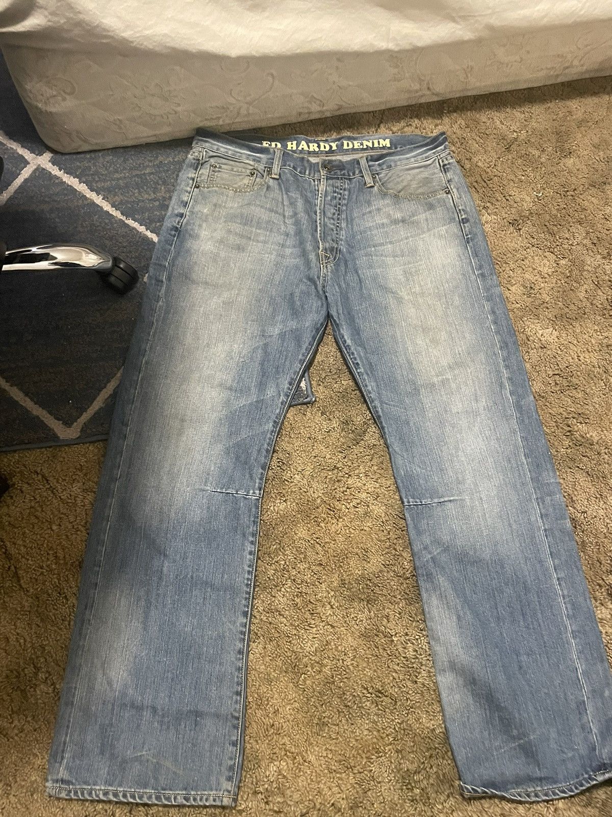 Ed Hardy Ed Hardy Japanese denim jeans Size US 36 / EU 52 - 1 Thumbnail
