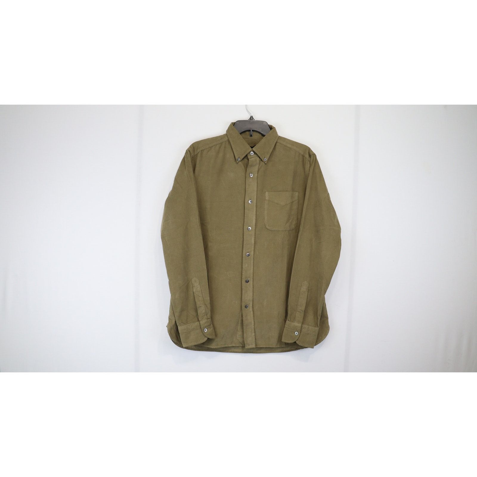 Tom Ford o1rshd1 Casual Shirts in Dark Green Size US M / EU 48-50 / 2 - 1 Thumbnail
