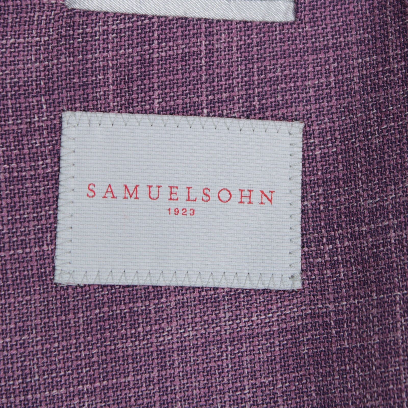 Samuelsohn Samuelsohn Sport Coat Size 52 Long US in Purple Size 52R - 7 Thumbnail