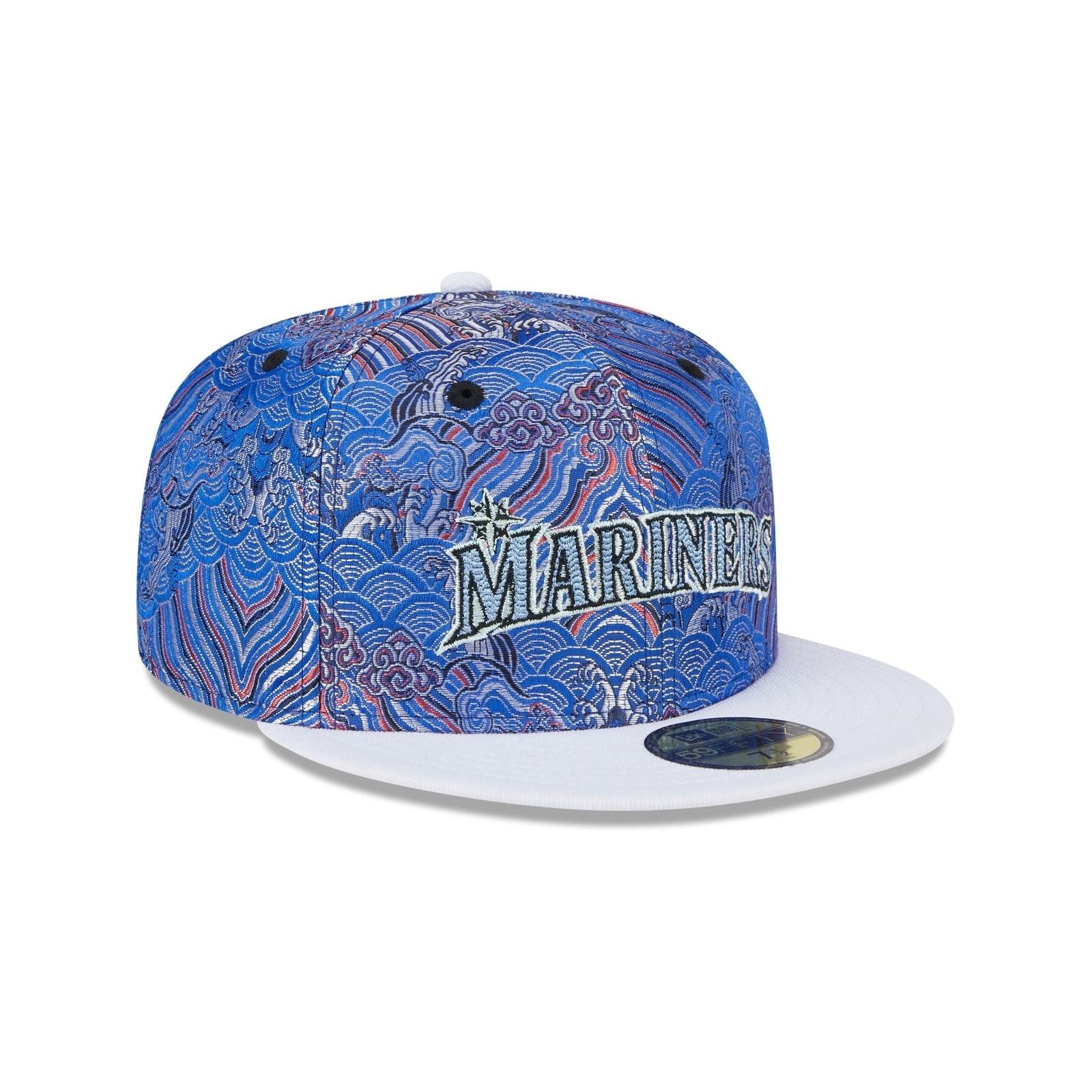 New Era New Era Seattle Mariners Wave Fill 59FIFTY Hat - Size 7 1/8 Size ONE SIZE - 3 Thumbnail
