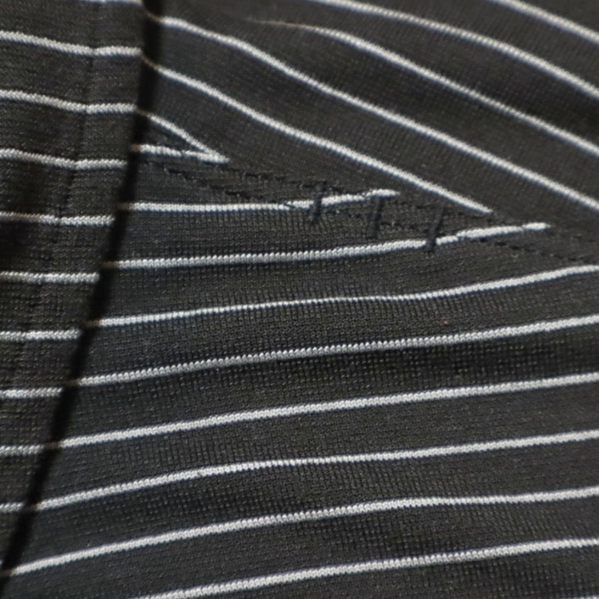 Lululemon Lululemon Evolution Striped Polo Shirt Black Men's L Size US L / EU 52-54 / 3 - 5 Thumbnail