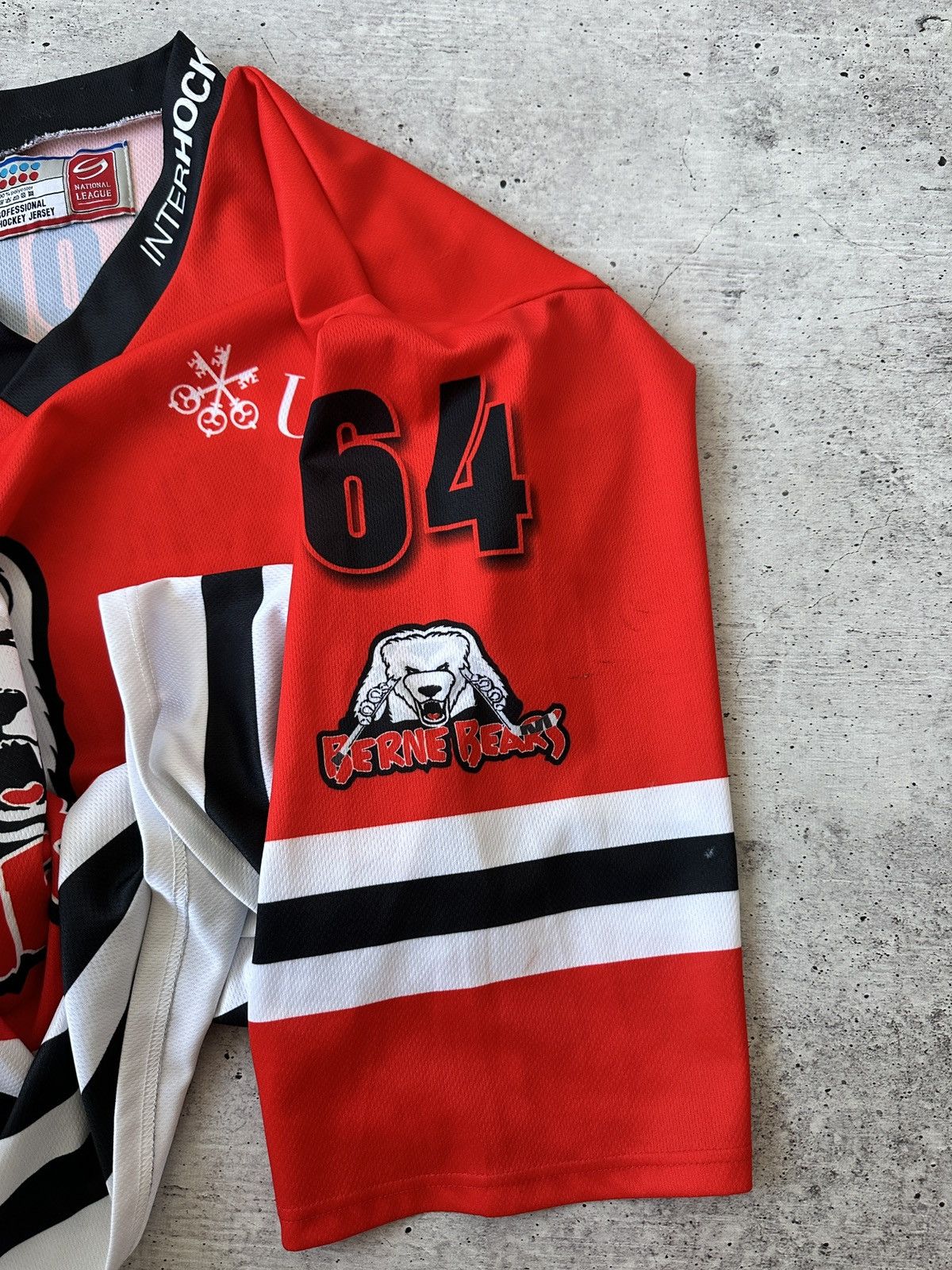 Other Berne Bears Professional Ice Hockey Jersey - Red, Size XL Size US XL / EU 56 / 4 - 13 Thumbnail