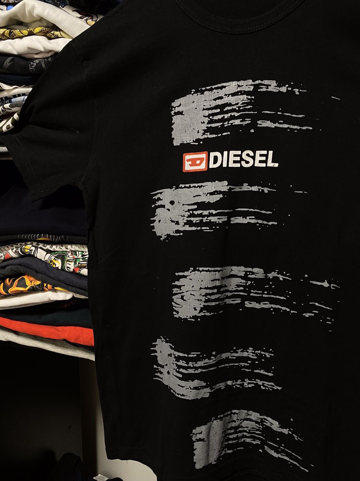 Diesel × Japanese Brand × Vintage Y2K Vintage Diesel Tee Shirt Archive Hype Size US L / EU 52-54 / 3 - 5 Thumbnail