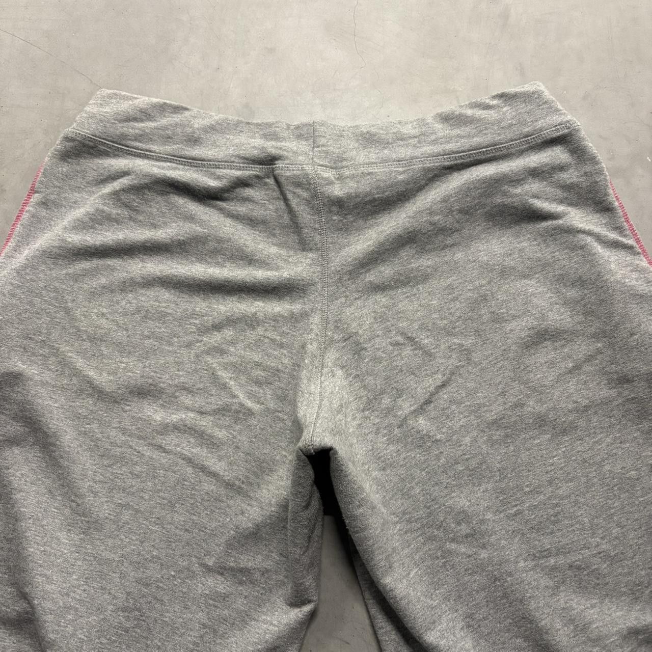Vintage Crazy Vintage Y2K/2000s Baggy Grey Striped Loungewear Sweatpants! Size US 30 / EU 46 - 6 Thumbnail