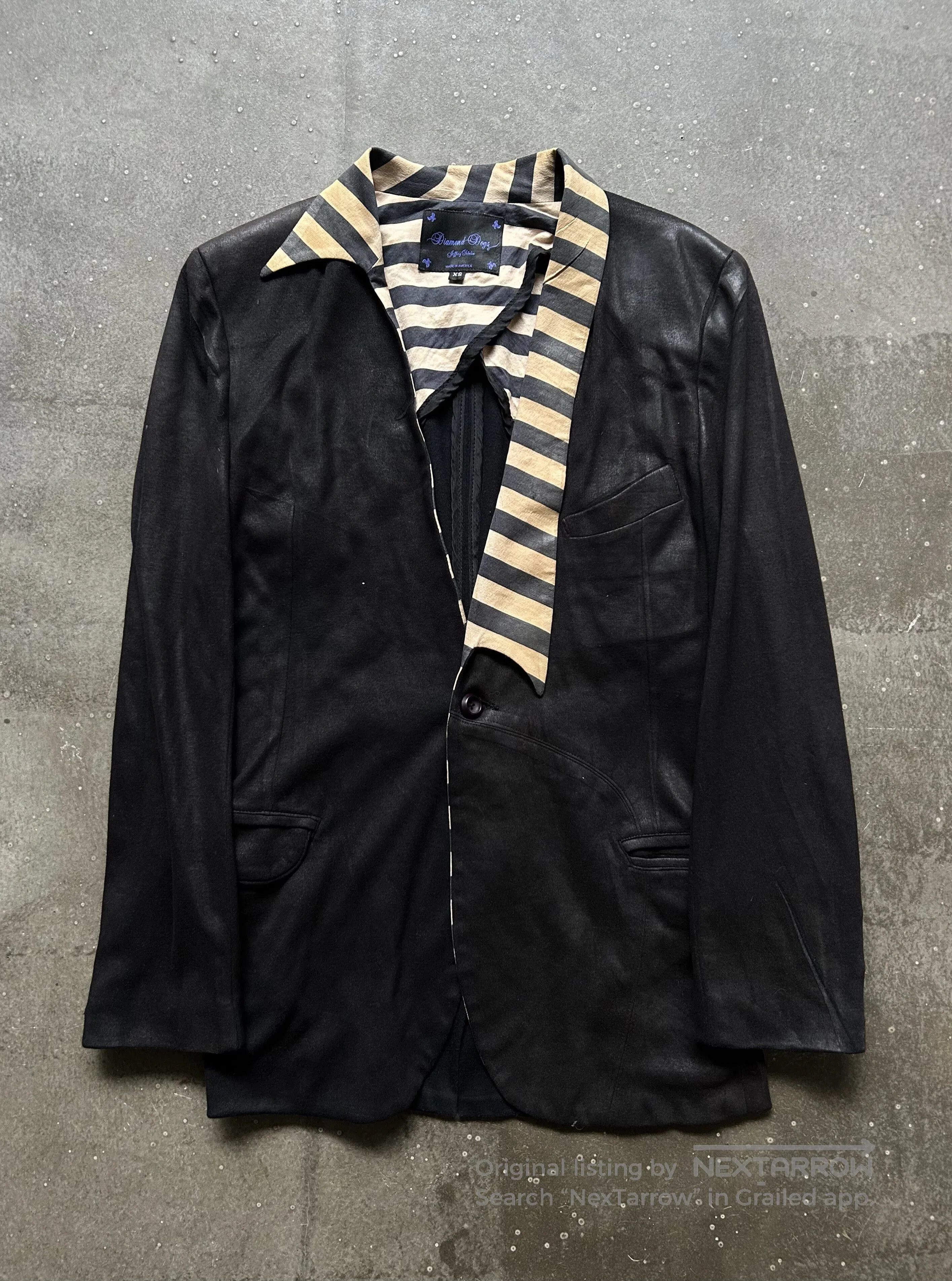 Japanese Brand diamond dogs irregular tailored blazer. Size US M / EU 48-50 / 2 - 1 Thumbnail